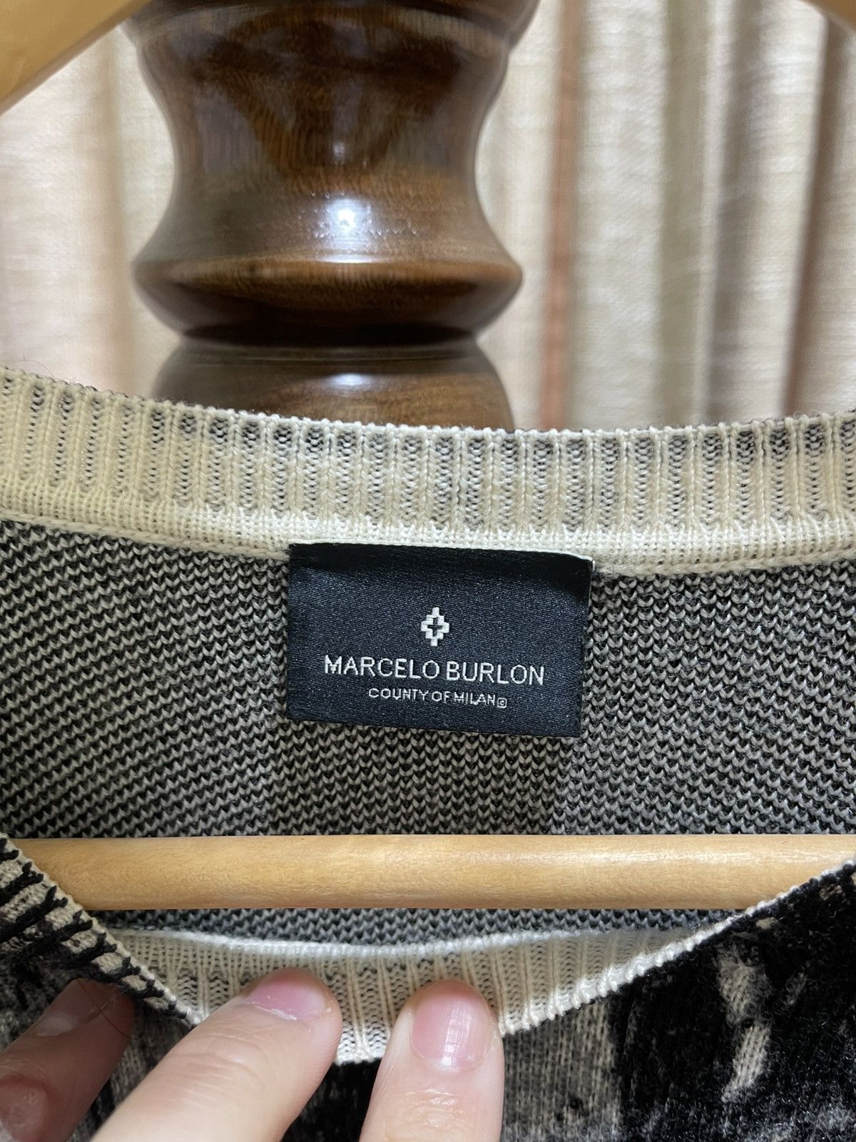 Marcelo Burlon Marcelo Burlon Wings Wool Sweater Size US S / EU 44-46 / 1 - 3 Thumbnail