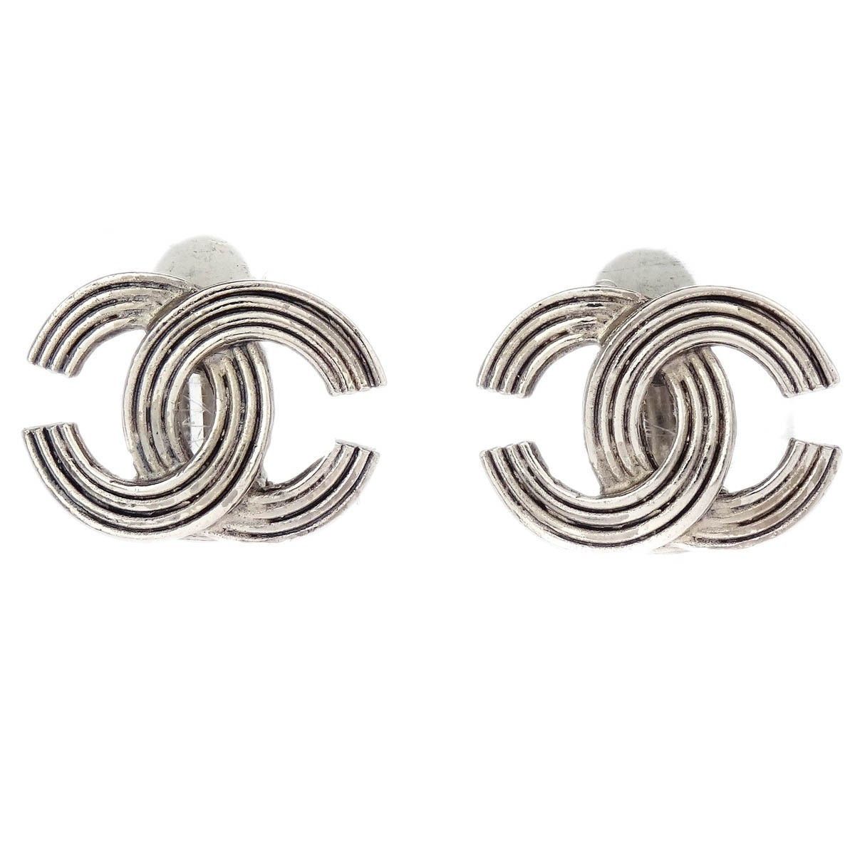 Chanel Chanel CC Clip-On Earrings Metal Size ONE SIZE - 1 Thumbnail