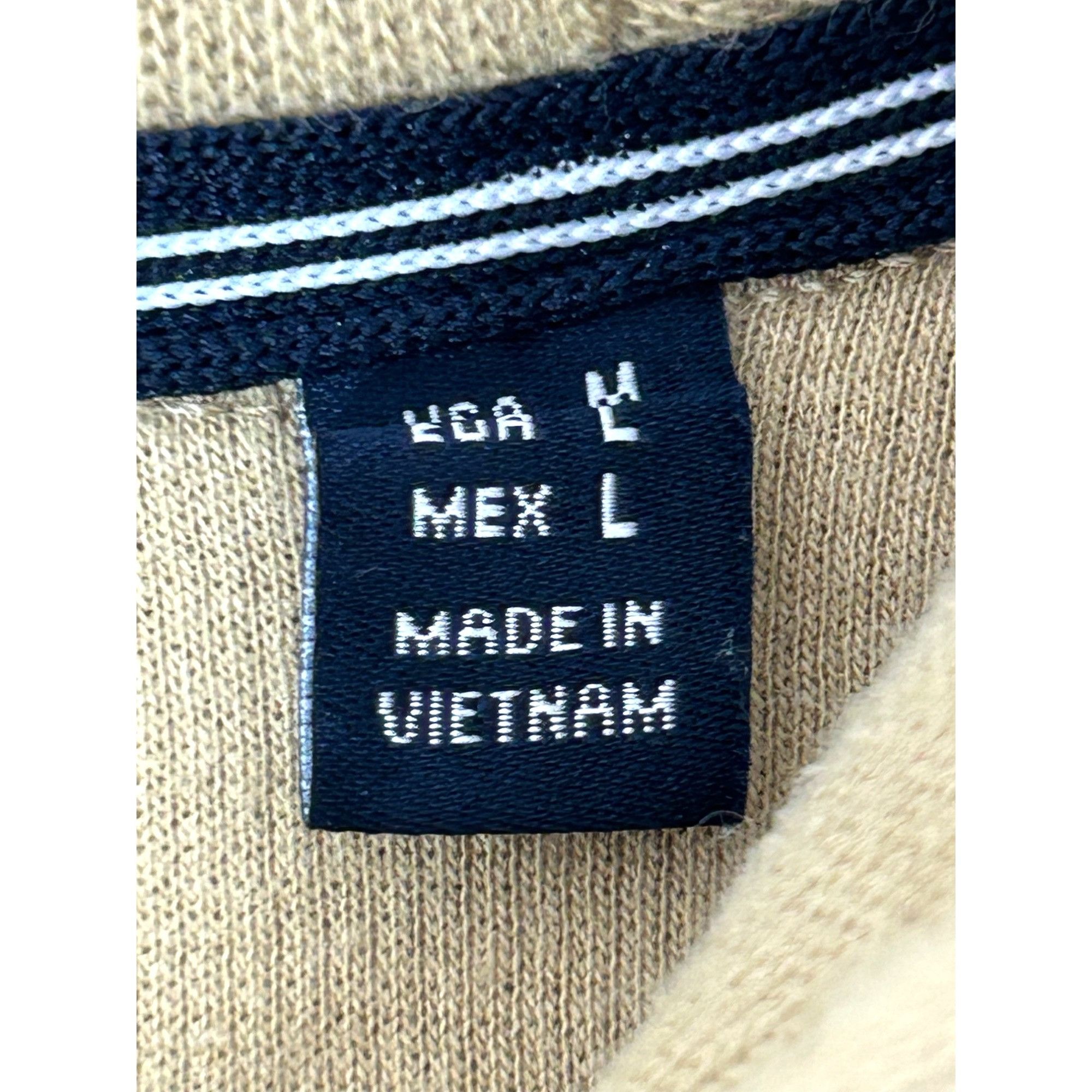 Nautica Nautica Men's Sweater Vtg Tan M 2-Button Cotton Shawl Colla Size US M / EU 48-50 / 2 - 6 Thumbnail