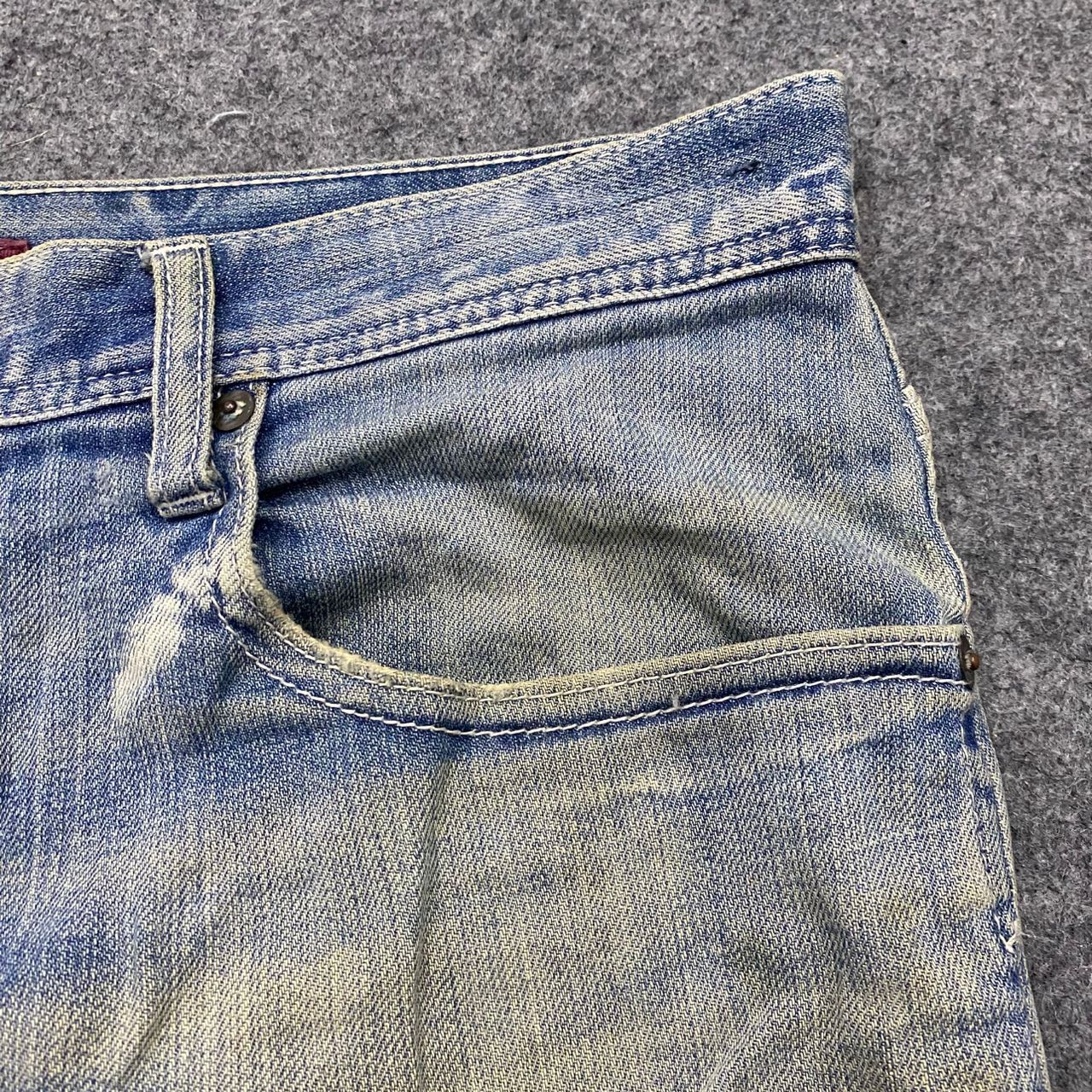Tete Homme Vintage Tete Homme Distressed Denim Size US 34 / EU 50 - 10 Thumbnail