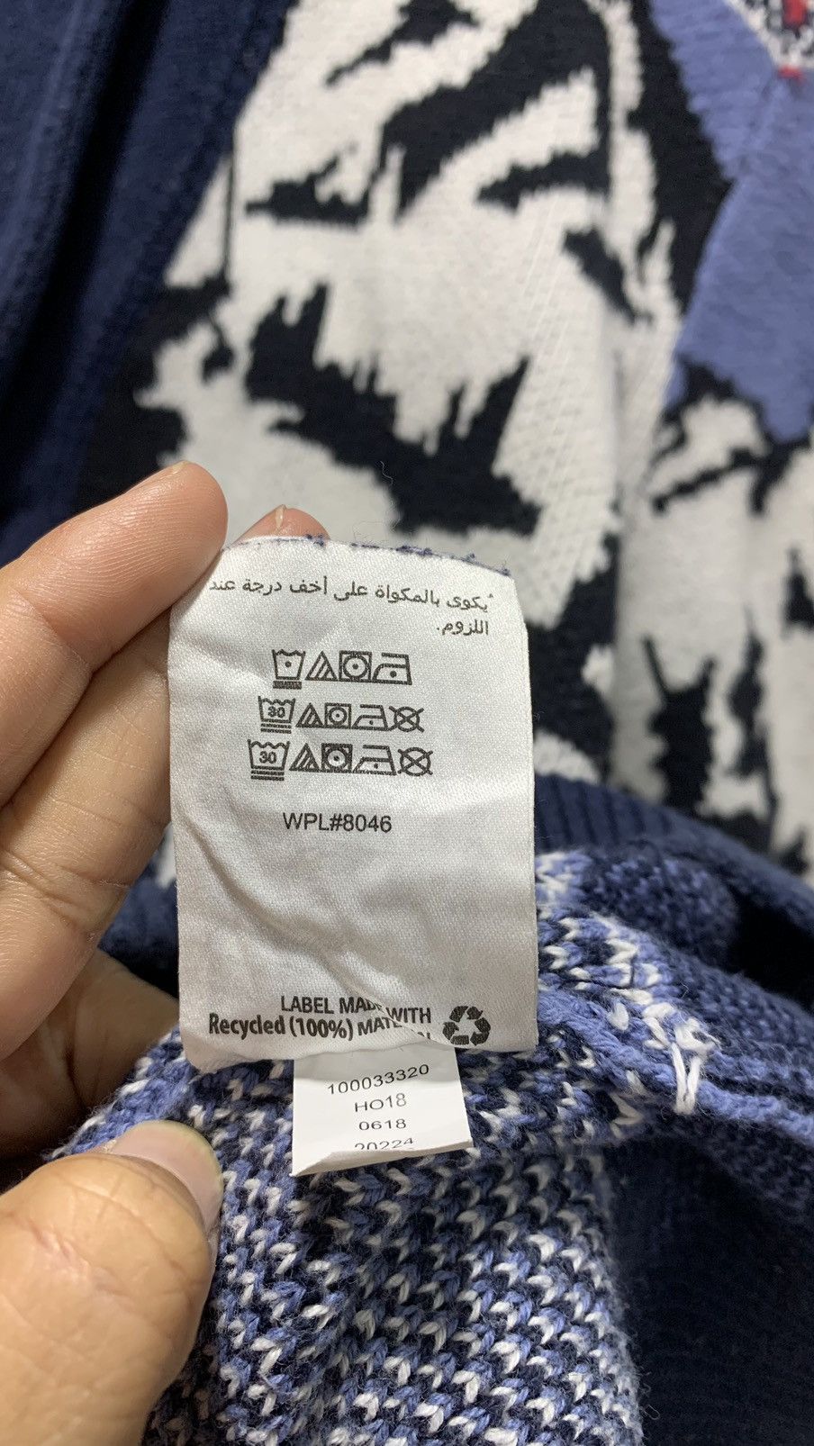 Coogi Acne Studios Inspired Heavy Knit Cardigan Sweater Size US L / EU 52-54 / 3 - 6 Thumbnail