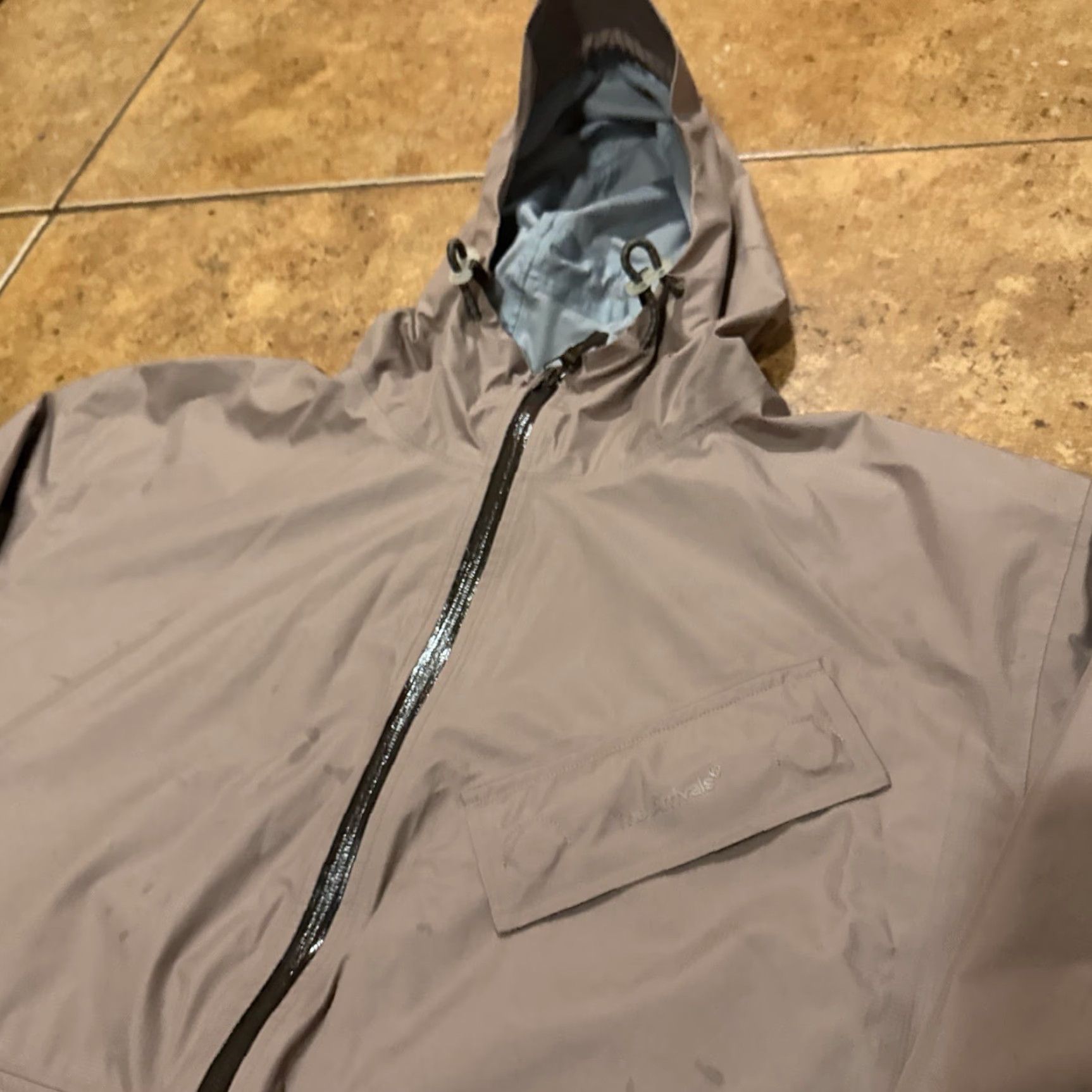 The Arrivals VINTAGE The Arrivals Jacket Mens XL Heavy Rain Parka Safari Hooded Cargo Casual Brown Polyester Softshell Full Zip Mens Size US XL / EU 56 / 4 - 4 Thumbnail