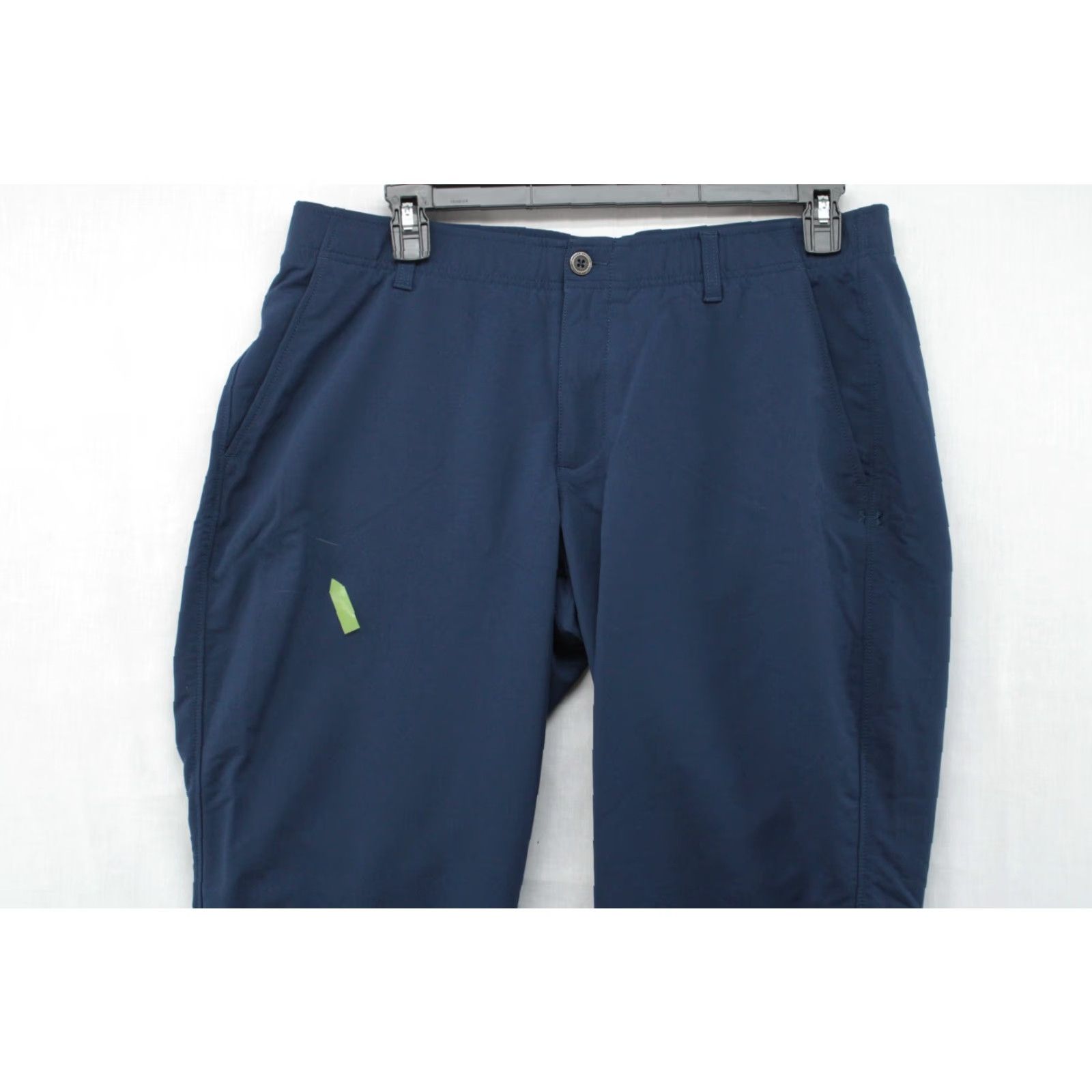 Under Armour Under Armour UA Match Play Pants Men's 36x31 Blue Performance Woven Stretch Golf Pants Business Casual Workwear Solid Modern Straight Mens Size US 36 / EU 52 - 3 Thumbnail