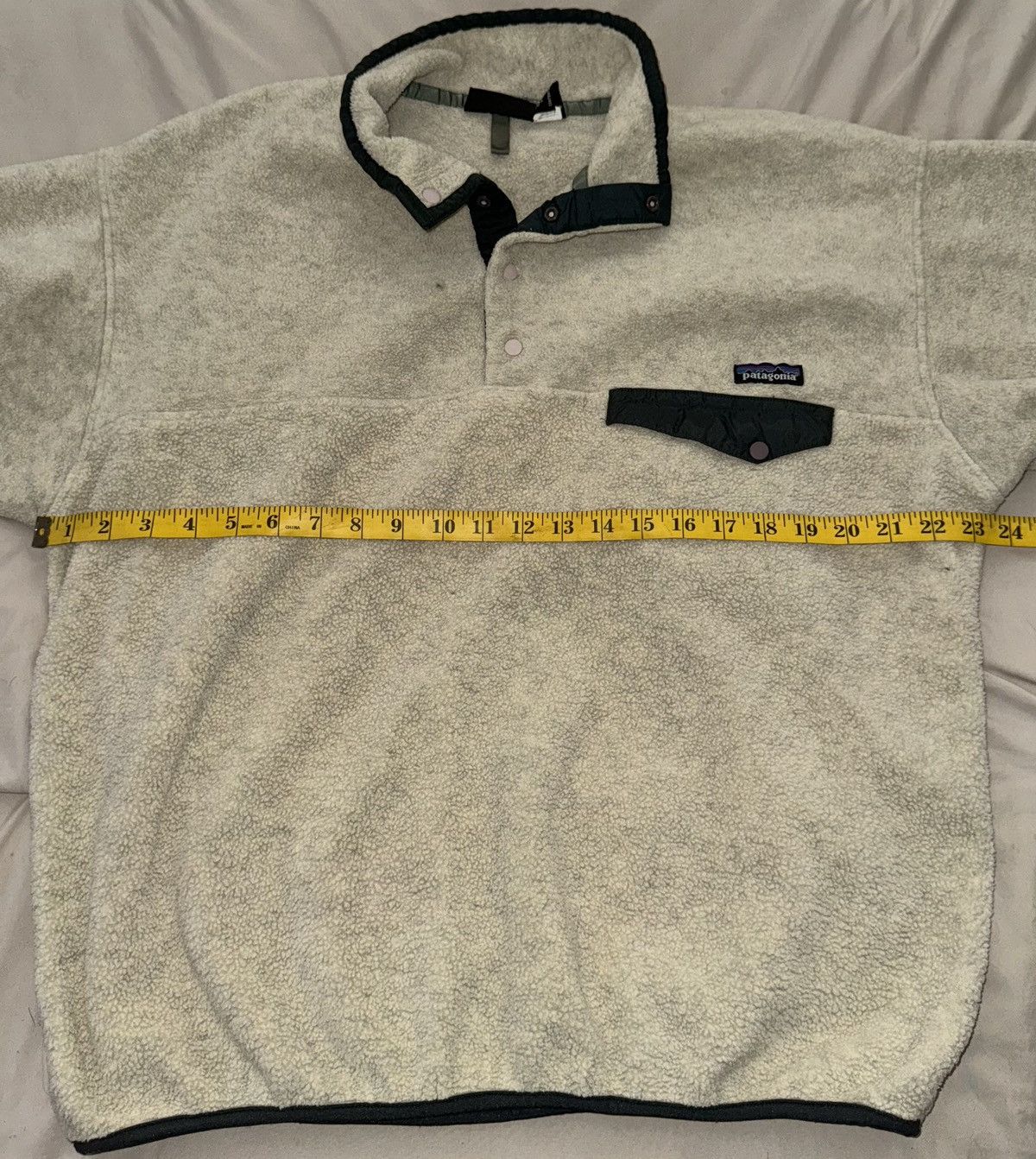 Patagonia × Vintage Vintage 80s 90s Patagonia Mens Synchilla Snap T Pullover Size US XL / EU 56 / 4 - 5 Thumbnail