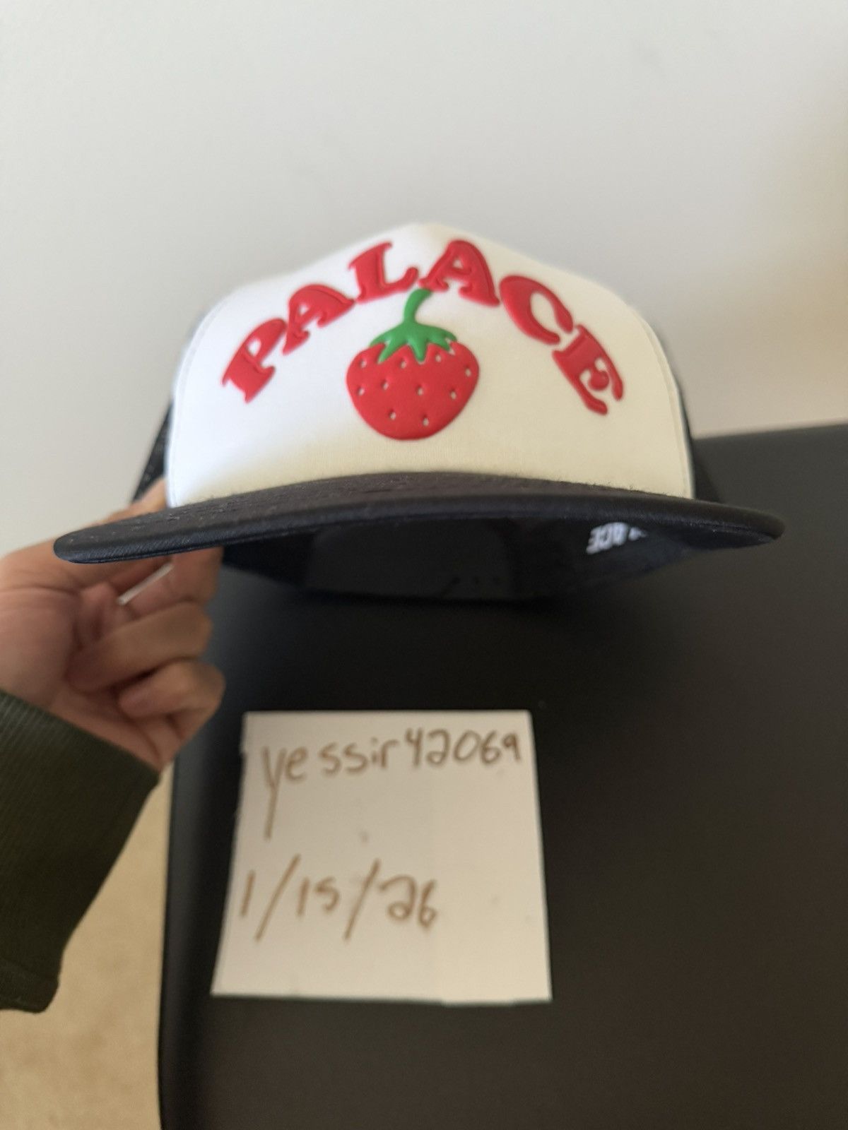 Palace Palace Strawberry Trucker Hat Size ONE SIZE - 2 Thumbnail