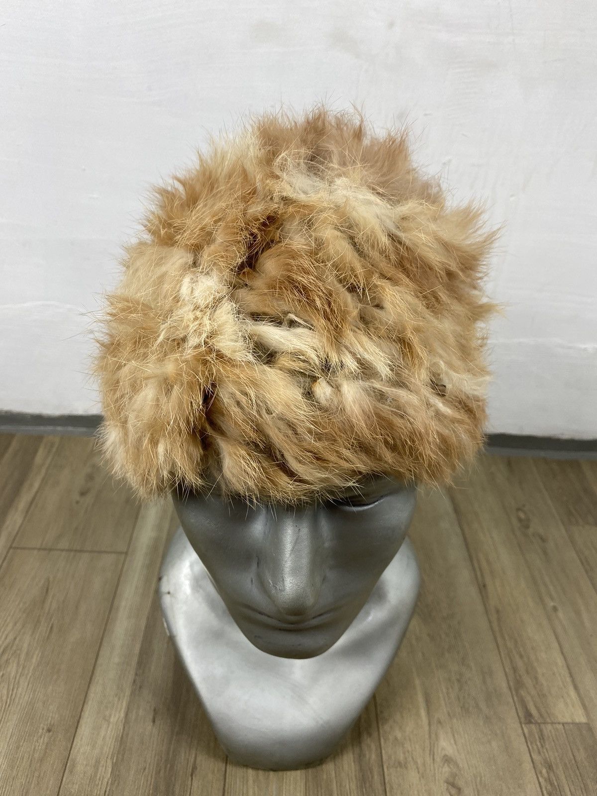 Japanese Brand Unknown Japanese Fur Beanie Hats Size ONE SIZE - 2 Thumbnail
