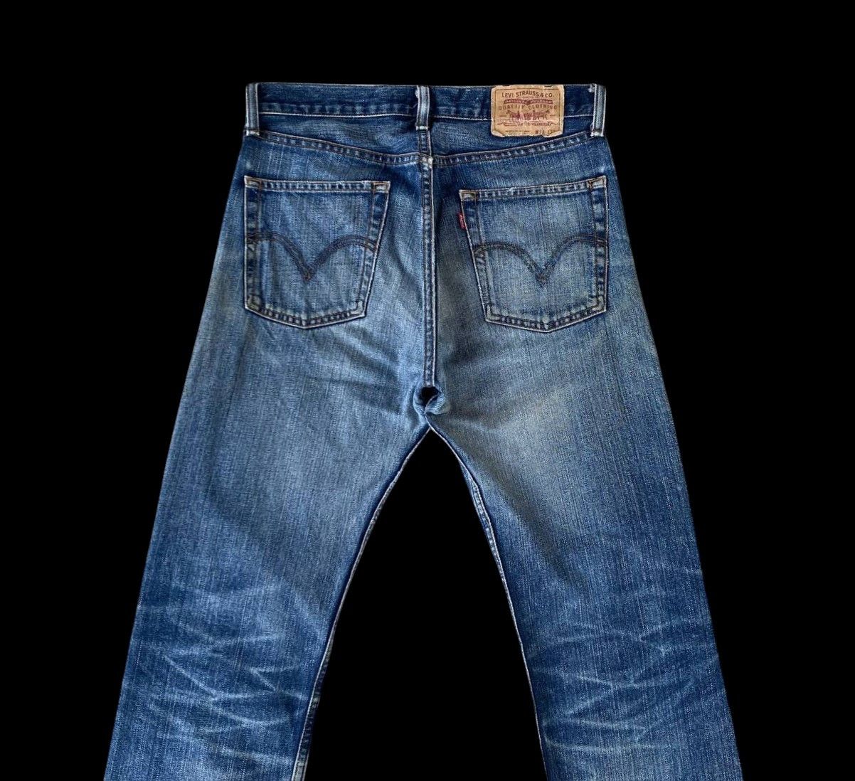 Levi's VINTAGE LEVIS 505 JAPAN DISTRESSED DENIM W32X33 Size US 32 / EU 48 - 2 Thumbnail