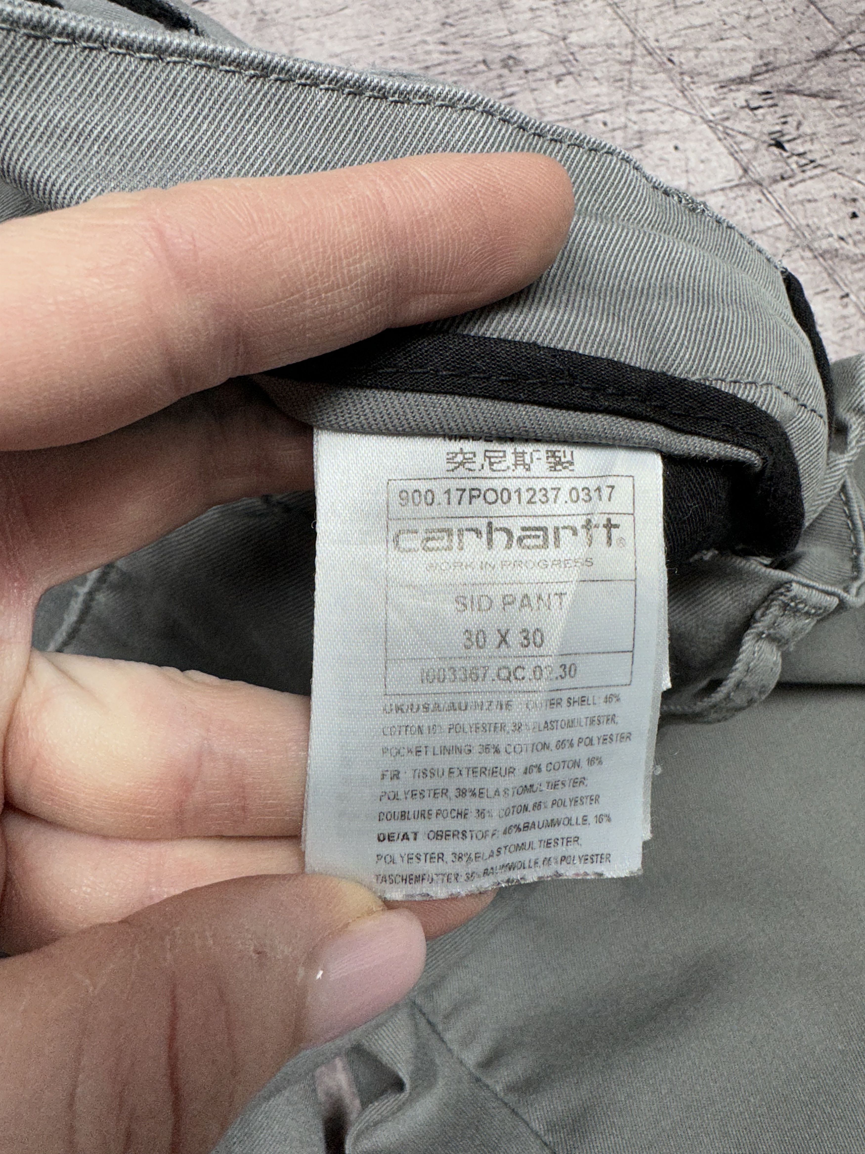 Carhartt Wip × Vintage Carhartt Wip Vintage Mens Sid Chino Pants Size US 30 / EU 46 - 10 Thumbnail