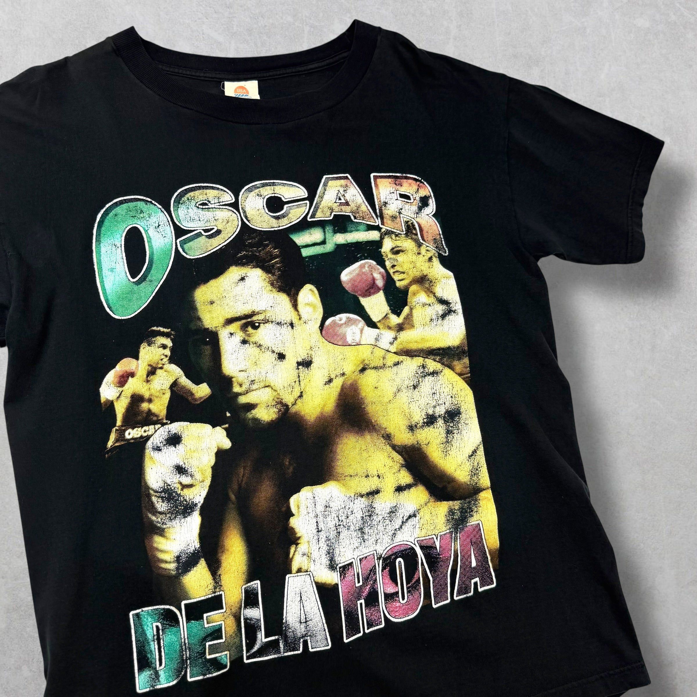 Vintage Vintage 90s Oscar De La Hoya WBC Champion Tee XL Size US XL / EU 56 / 4 - 3 Thumbnail