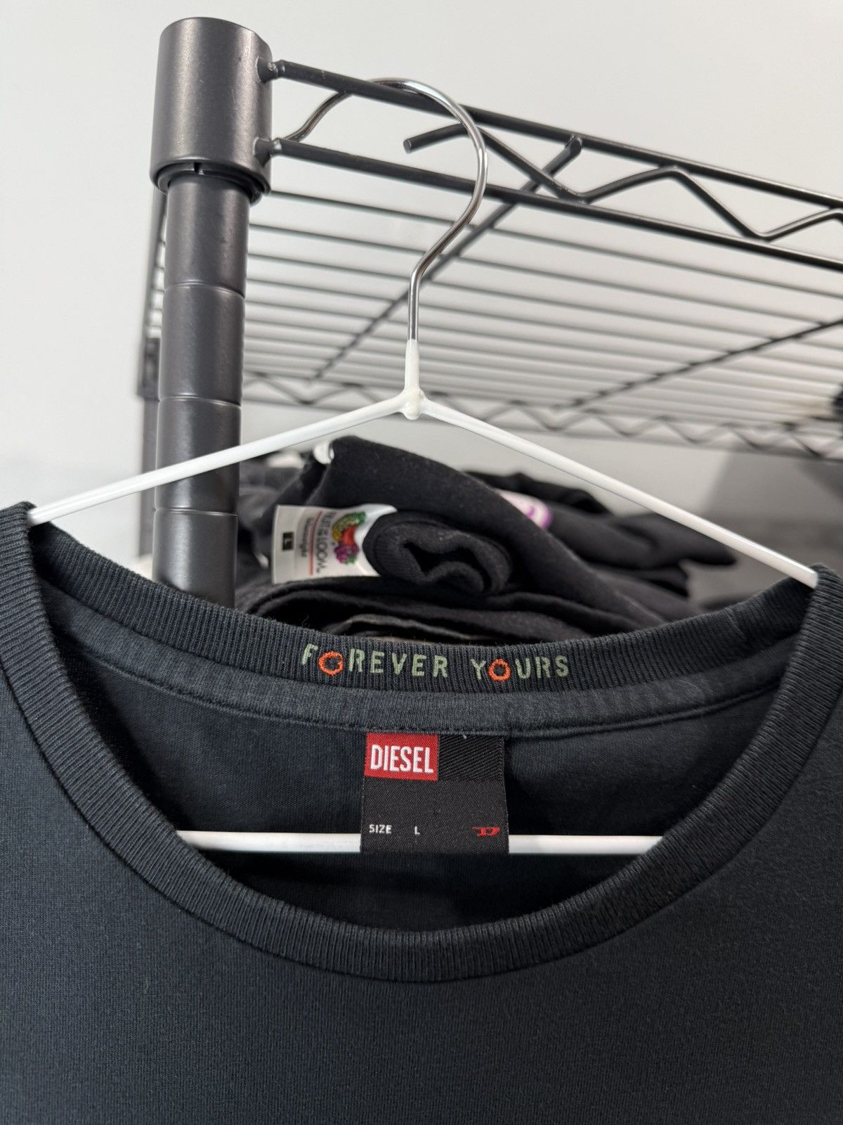 Diesel Vintage Diesel Longsleeve Archive Retro Streetwear Size US L / EU 52-54 / 3 - 3 Thumbnail
