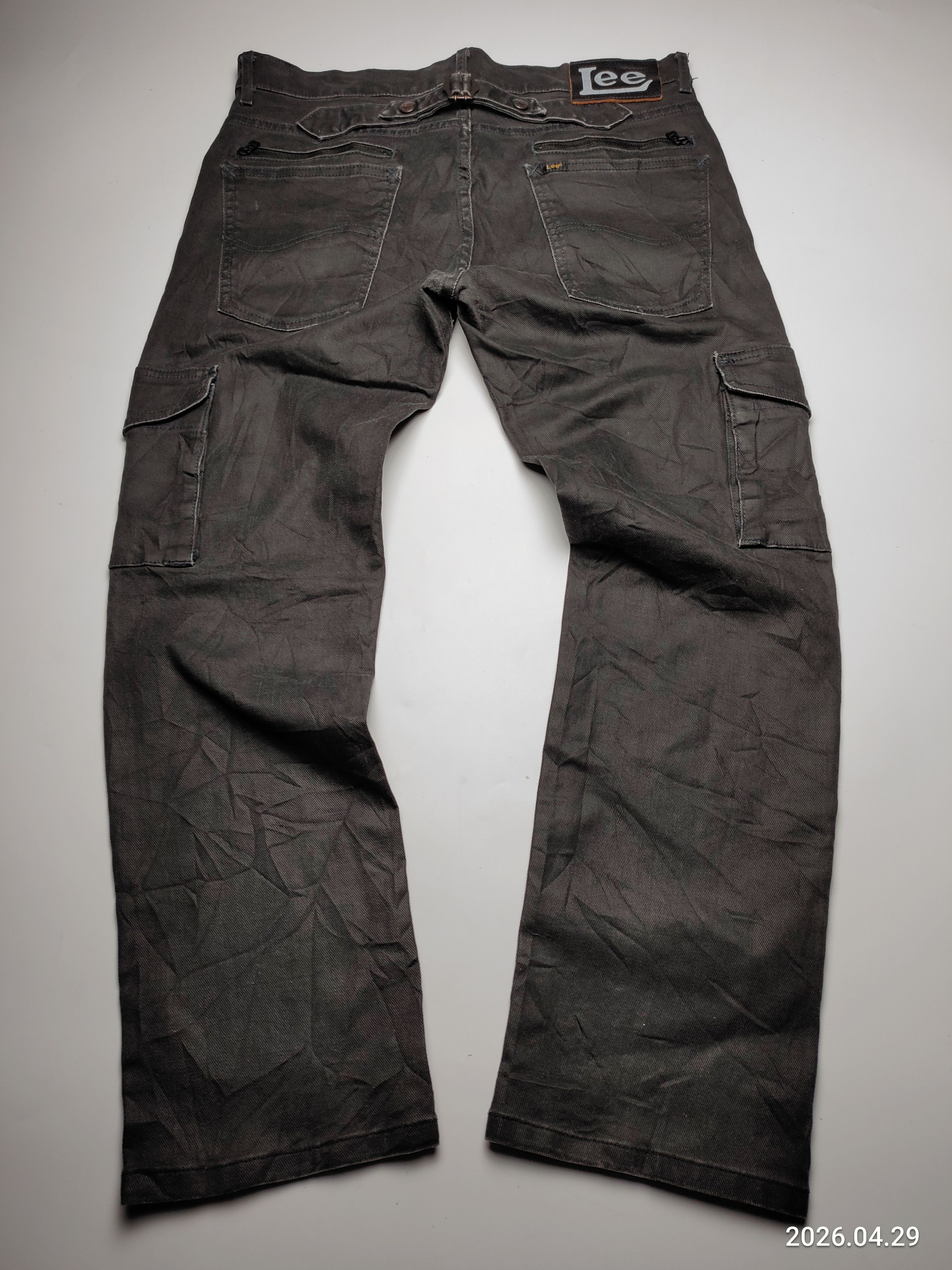 Lee Vintage Lee Tactical Pocket Cargo Pants Size US 32 / EU 48 - 5 Thumbnail