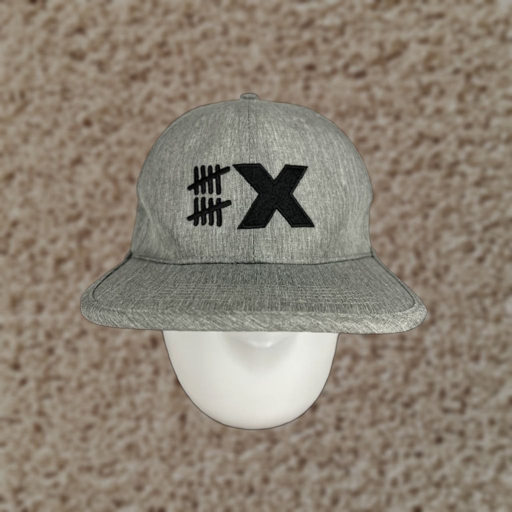 Vintage 10X Golf Hat Cap Adjustable Back Mens Gray Large 10X Sport Hat/Cap Golf Logo Accessories Men Size ONE SIZE - 1 Thumbnail