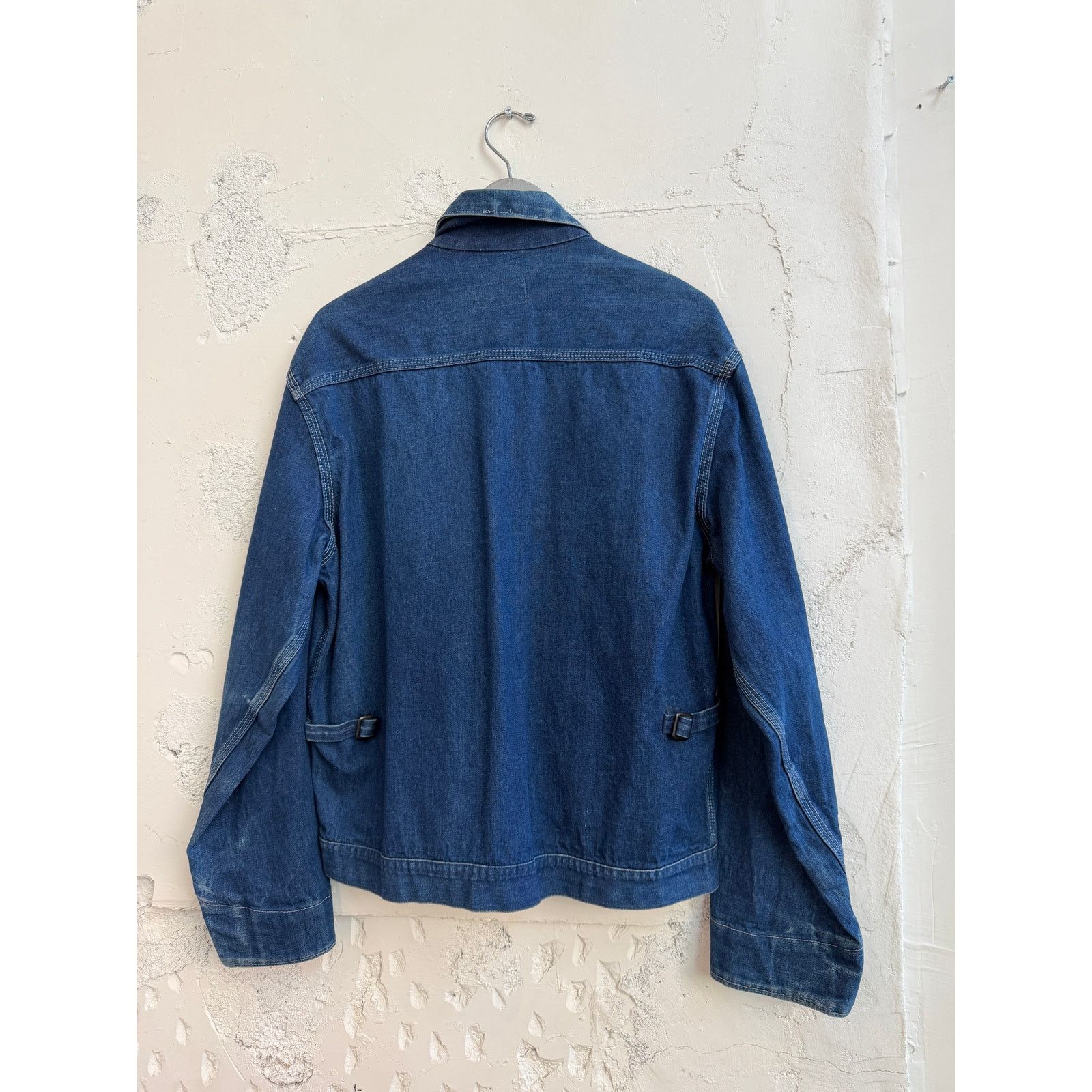 Vintage Oshkosh B'gosh 60's Denim Indigo Chore Barn Coat in Blue, Men's (Size L) — image 2 of 6