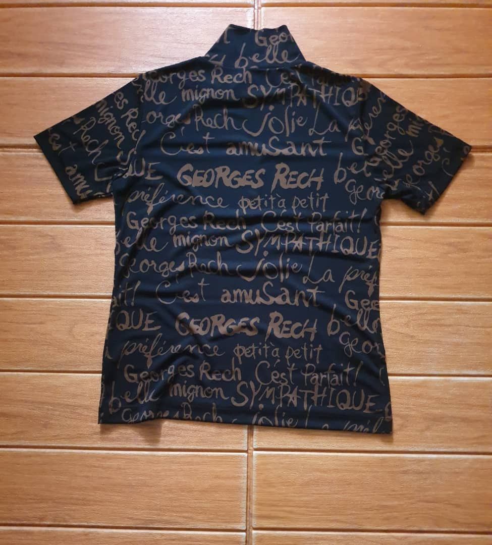 Japanese Brand George Rech Paris monogram turtle neck Shirt Size M / US 6-8 / IT 42-44 - 8 Thumbnail