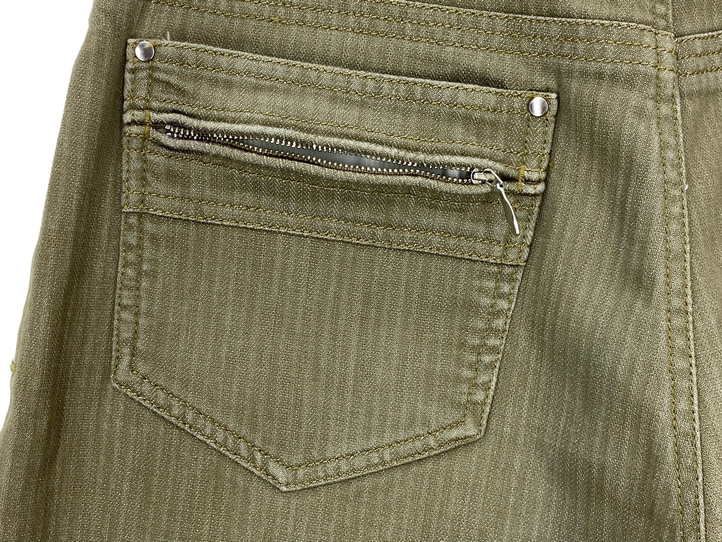 Japanese Brand Intermezzo Jeans Stripes Hickory Jeans Size US 31 - 8 Thumbnail