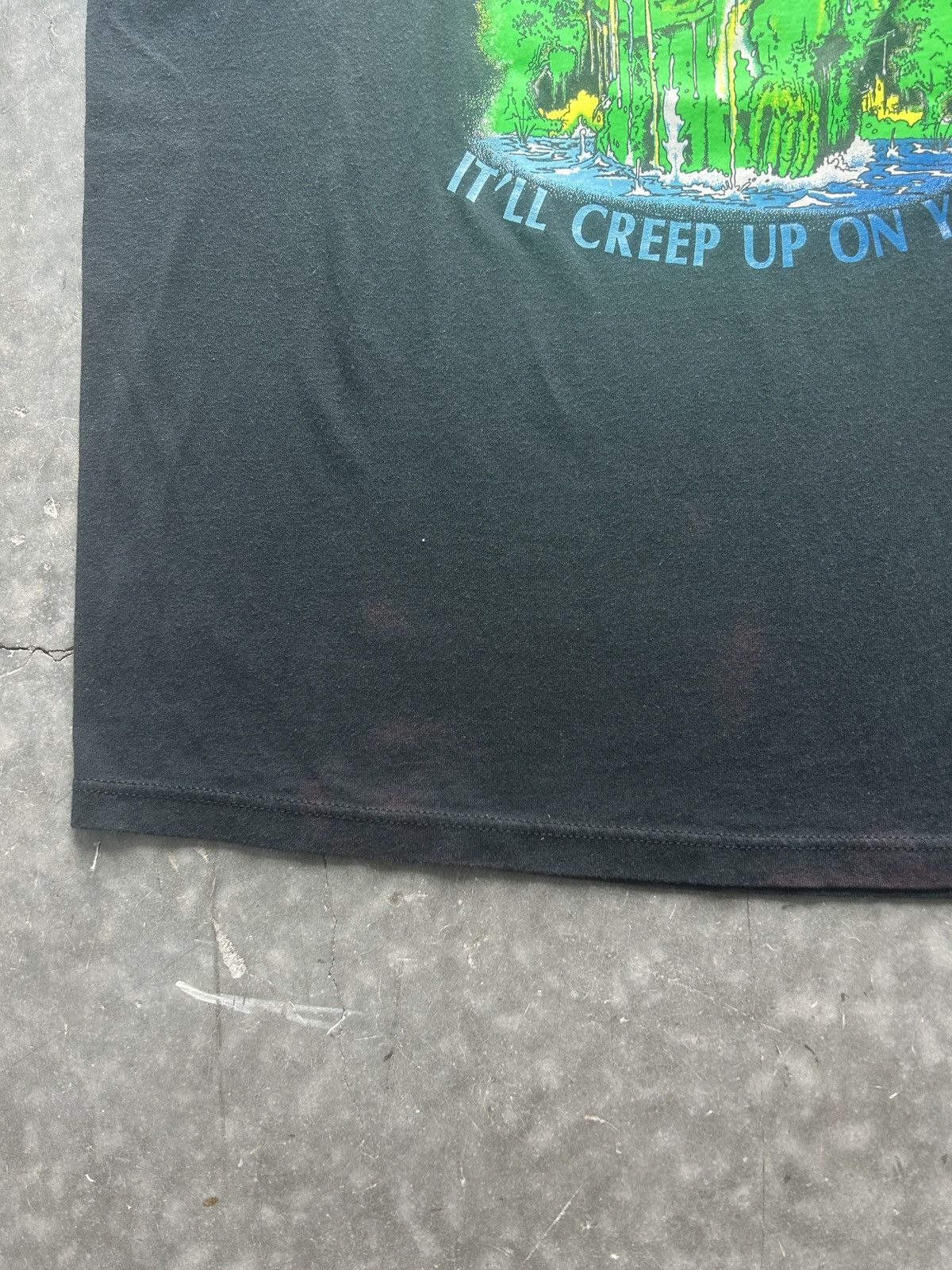 Vintage Vintage 90s Swampwater Graphic Tee Size US L / EU 52-54 / 3 - 4 Thumbnail