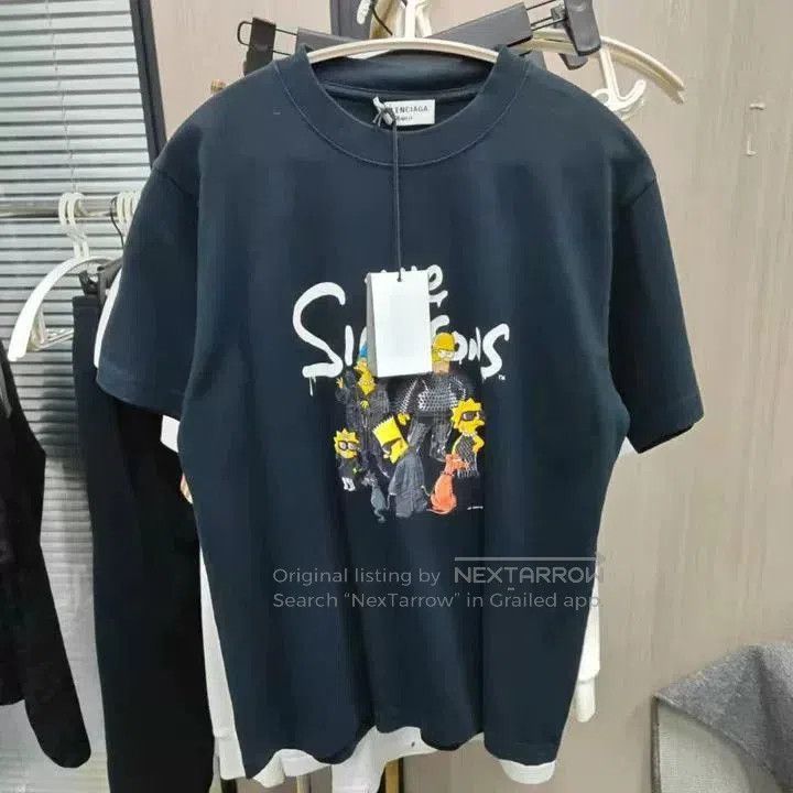 Balenciaga Balenciaga Simpson Short Sleeve S. Size US S / EU 44-46 / 1 - 1 Thumbnail
