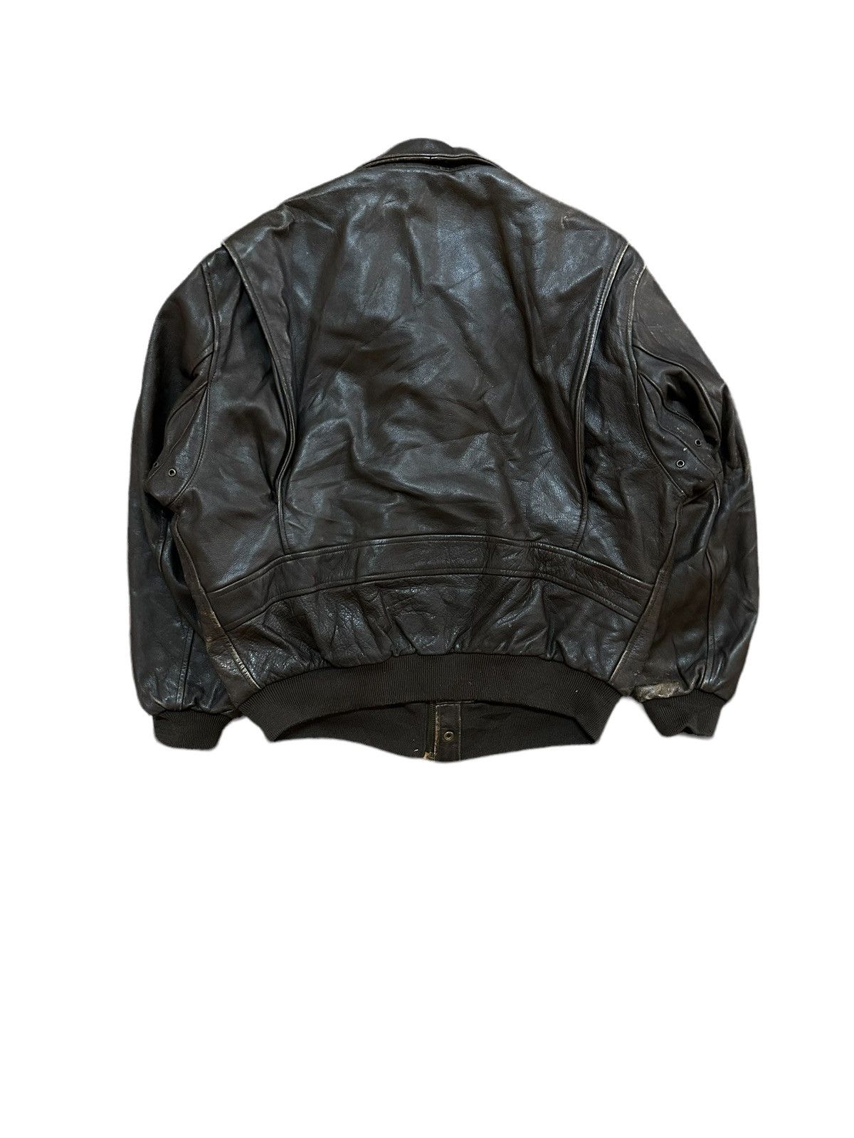 Vintage Vintage Aviator Leather Jacket Size US M / EU 48-50 / 2 - 5 Thumbnail