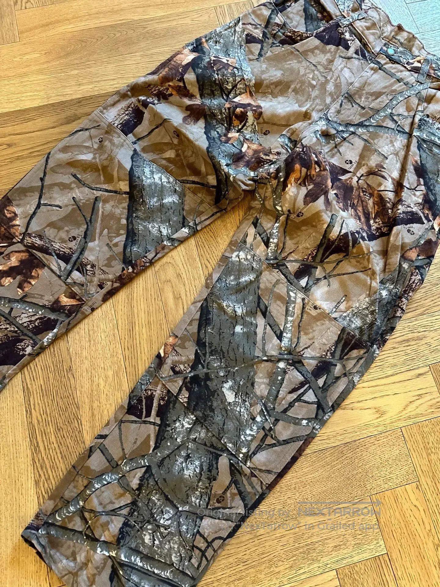 Vintage Vintage Wrangler Realtree Camo Cargo Pants. Size US 36 / EU 52 - 2 Thumbnail