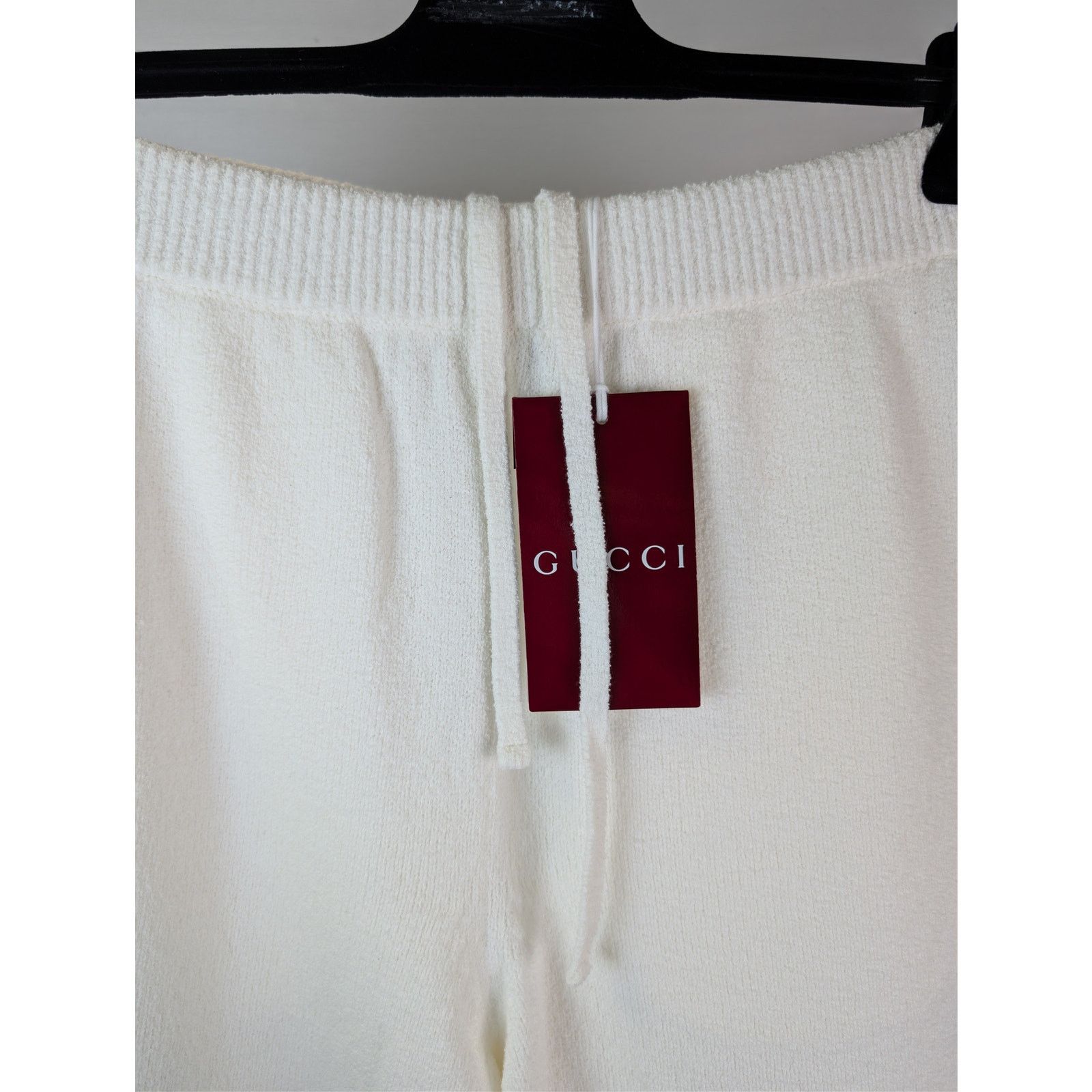 Gucci o1rshd1 Cotton Blend Terry Knit Basket Shorts in Off-White Size US 38 / EU 54 - 7 Thumbnail