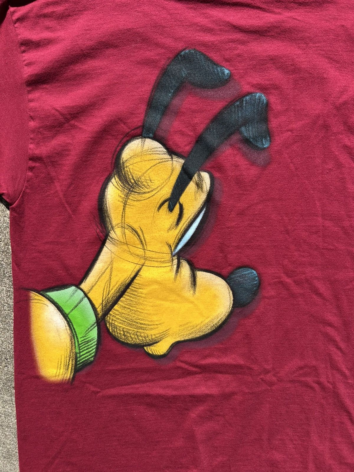 Disney Vintage Disney Pluto Sketch Tee Size US L / EU 52-54 / 3 - 4 Thumbnail