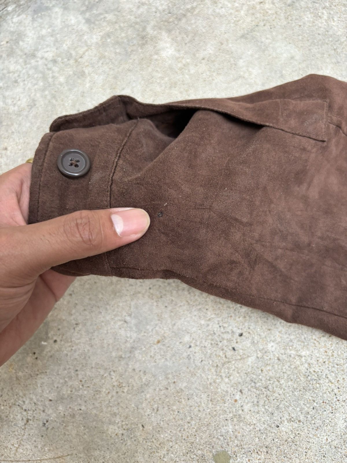 Kansai Yamamoto Brown KANSAI YAMAMOTO ZIP Velvet JACKET Size US L / EU 52-54 / 3 - 18 Thumbnail
