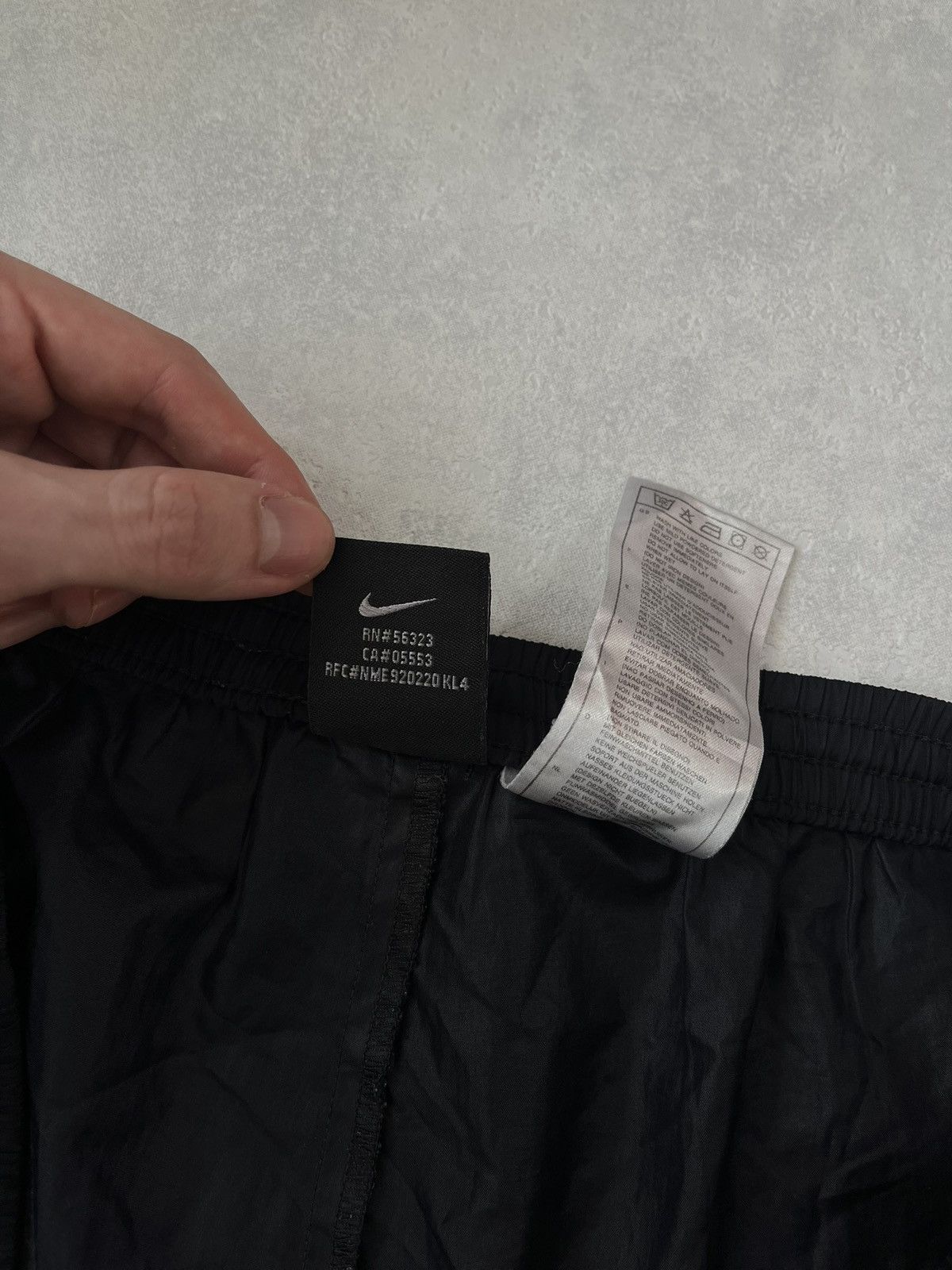Nike × Vintage 90s Nike Swoosh Vintage Y2K Parachute Nylon Retro Pants Size US 32 / EU 48 - 4 Thumbnail