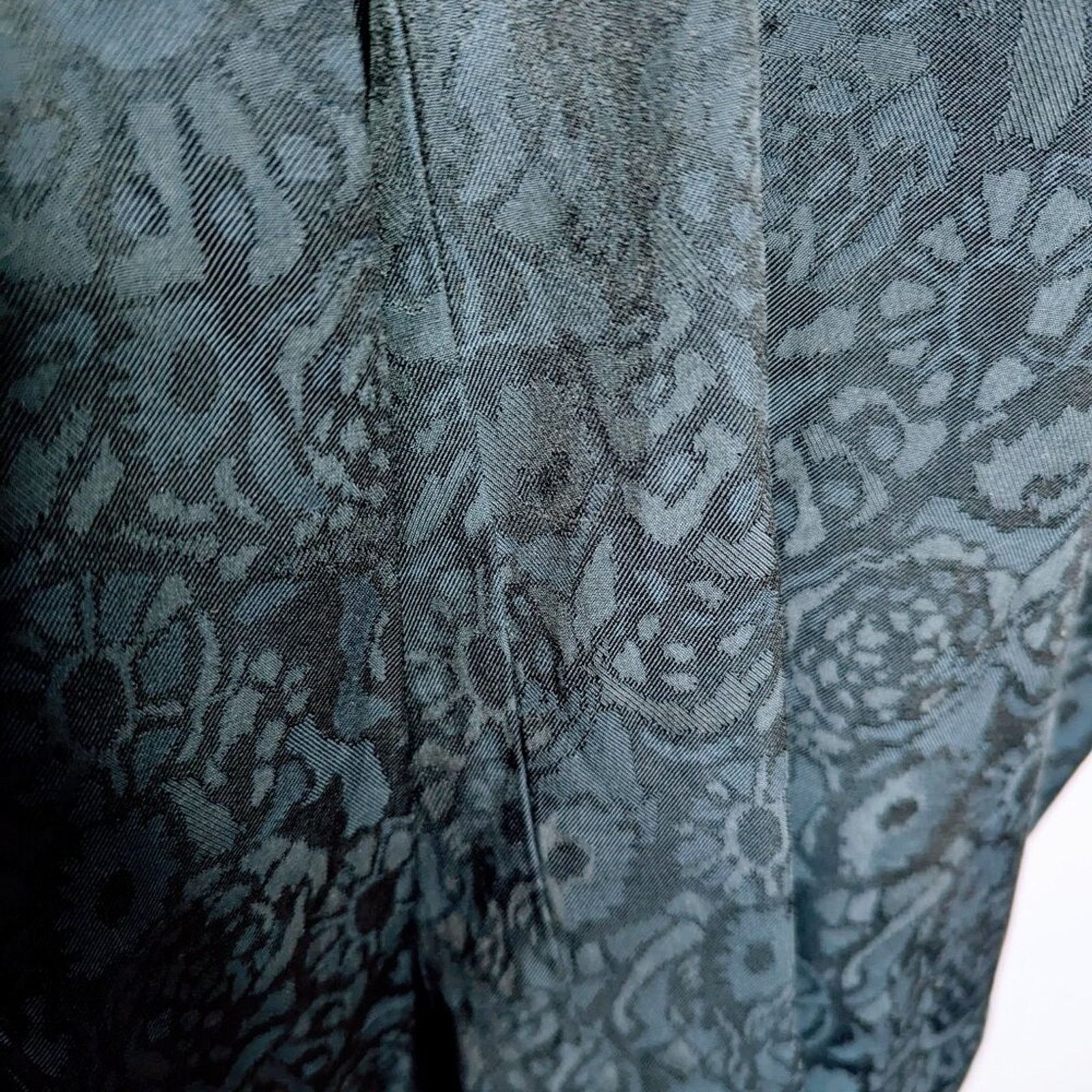 Anthropologie Anthropologie Ettitwa Navy Blue Floral Print Jumpsuit Size 2 Size 26" / US 2 / IT 38 - 9 Thumbnail