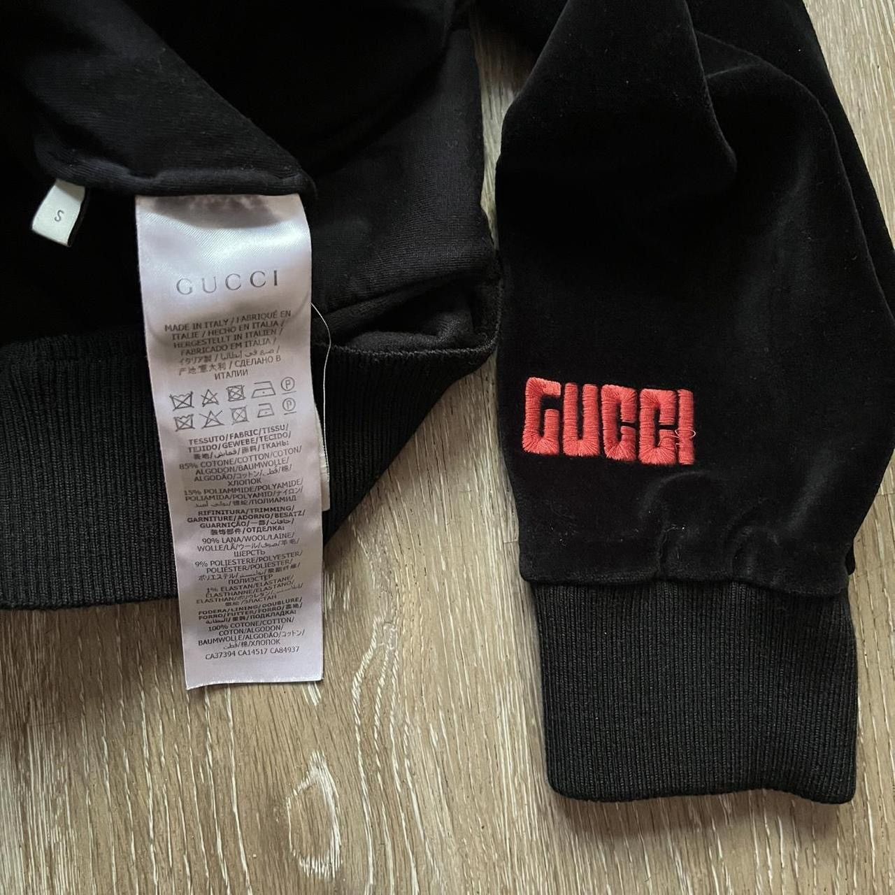Gucci 2020 gucci striped velour hoodie Size US S / EU 44-46 / 1 - 4 Thumbnail