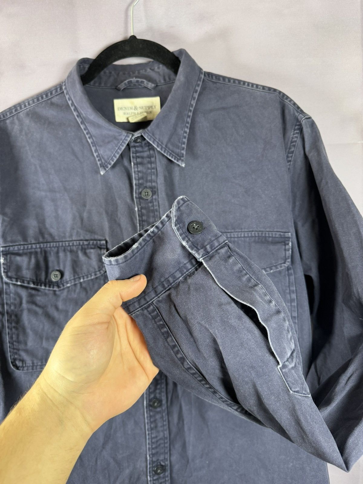 Denim & Supply Ralph Lauren × Ralph Lauren Ralph Lauren Denim & Supply Men’s Overshirt Twill Utility XL Size US XL / EU 56 / 4 - 12 Thumbnail