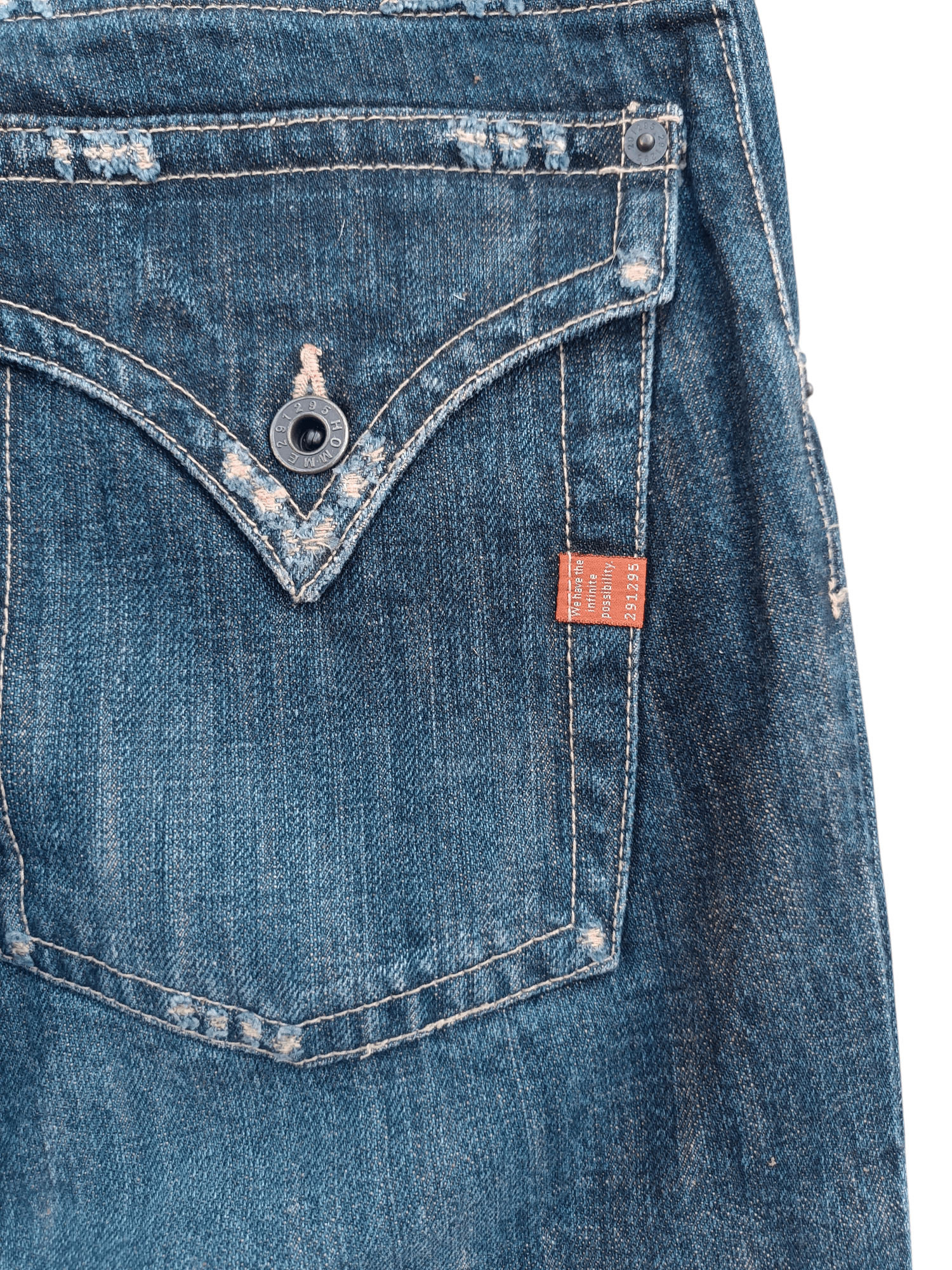 If Six Was Nine × Japanese Brand × Le Grande Bleu (L.G.B.) VINTAGE Flared 291295 Homme Jeans Size US 30 / EU 46 - 4 Thumbnail