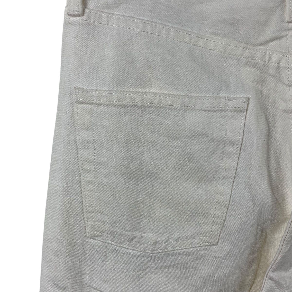 JW Anderson × Japanese Brand UNIQLO X JW ANDERSON Straight cut white coloured jeans pants Size US 30 / EU 46 - 17 Thumbnail