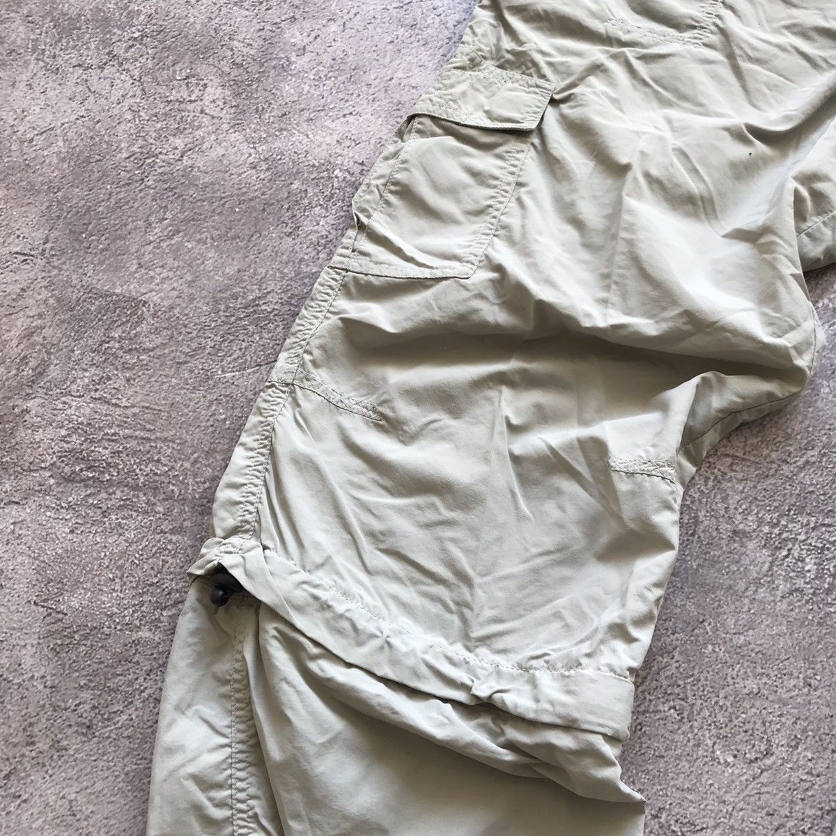 Vintage Vintage 90s Baggy Cargo Pants Parachute Hybrid Workwear 34 Size US 34 / EU 50 - 3 Thumbnail
