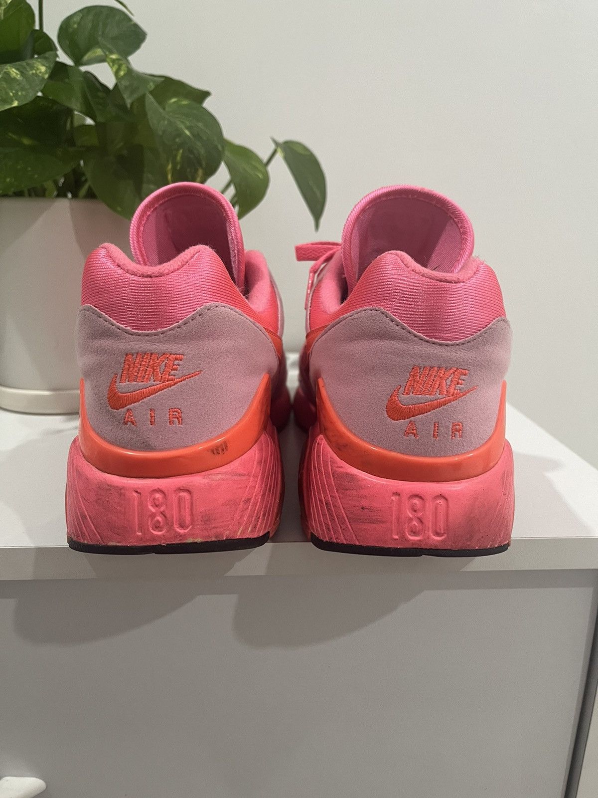 Comme des Garcons × Nike Comme Des Garcon Nike Air Max Triple Pink Size US 9.5 / EU 42-43 - 3 Thumbnail