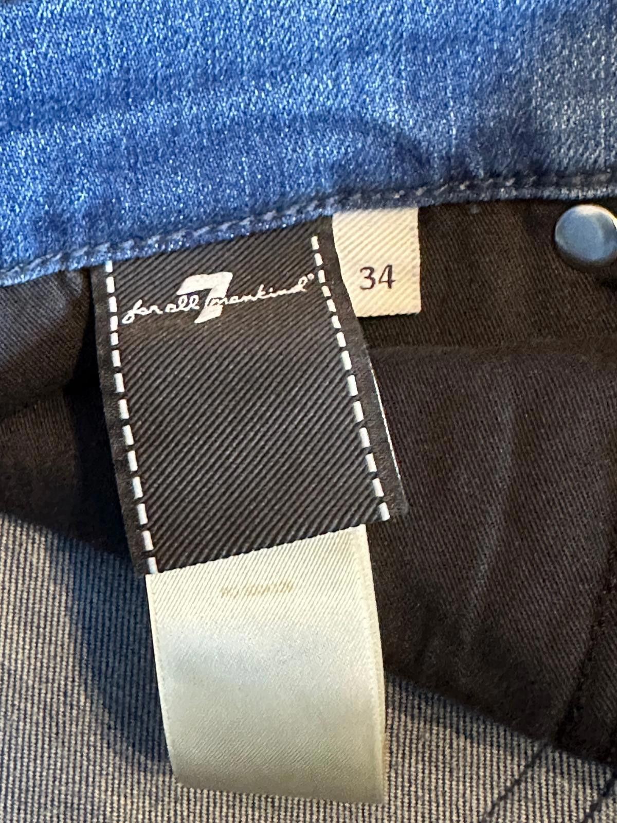 7 For All Mankind 7 For All Mankind Jean Size US 34 / EU 50 - 3 Thumbnail