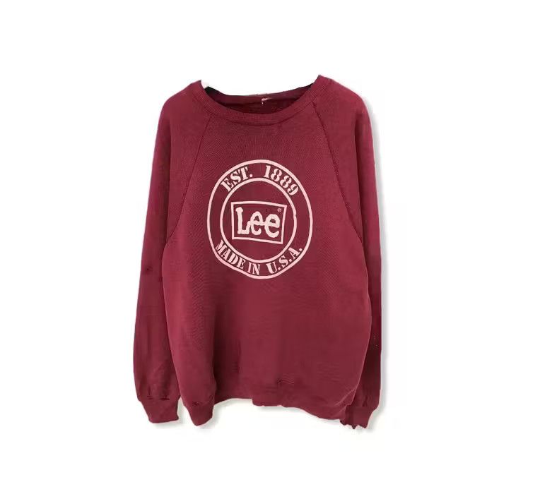 Lee × Vintage Vintage Lee Big logo Sweatshirt Size US L / EU 52-54 / 3 - 1 Thumbnail