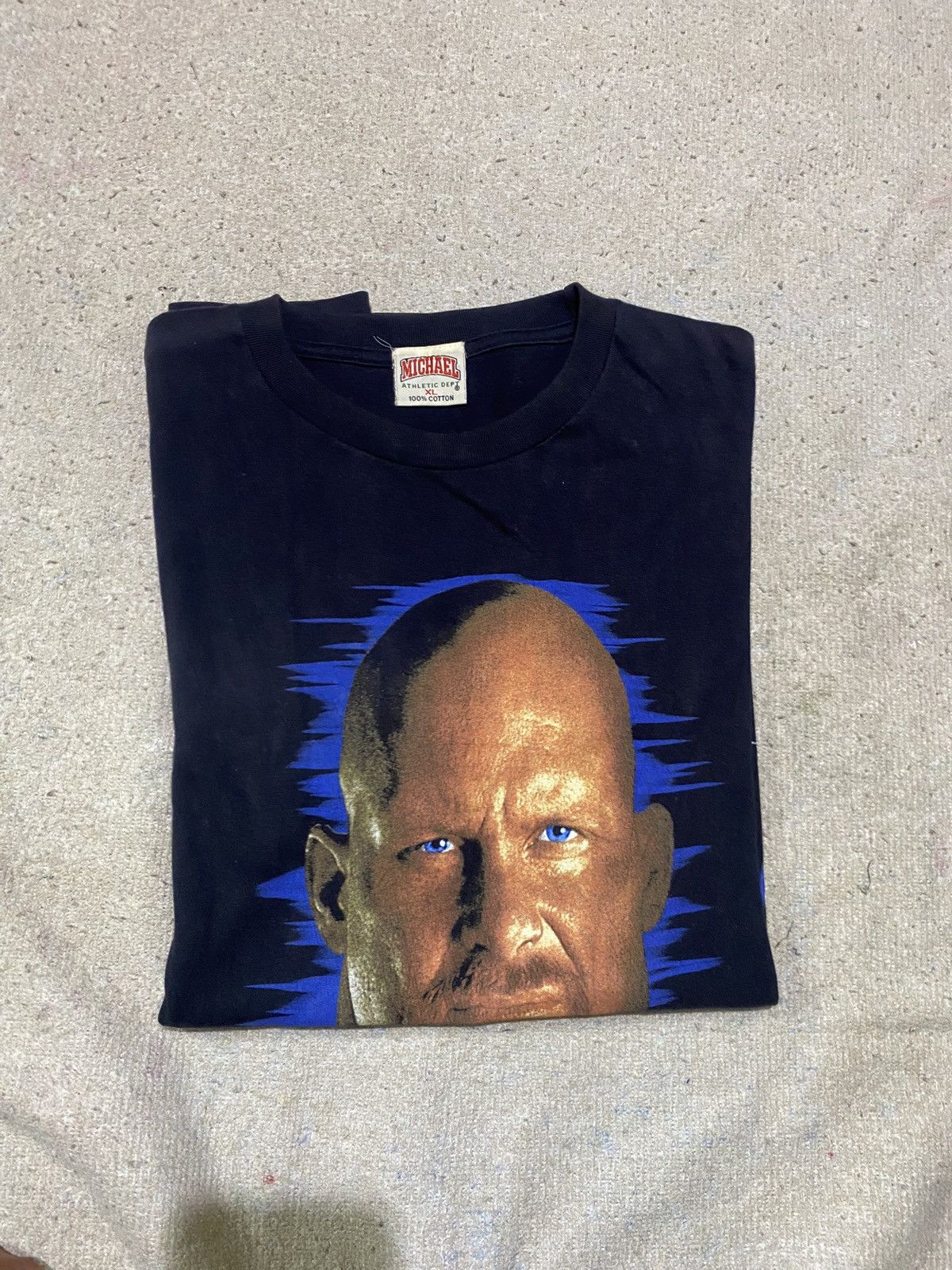 WWF Vintage Stone Cold Steve Austin “WHAT?” Size US XL / EU 56 / 4 - 3 Thumbnail