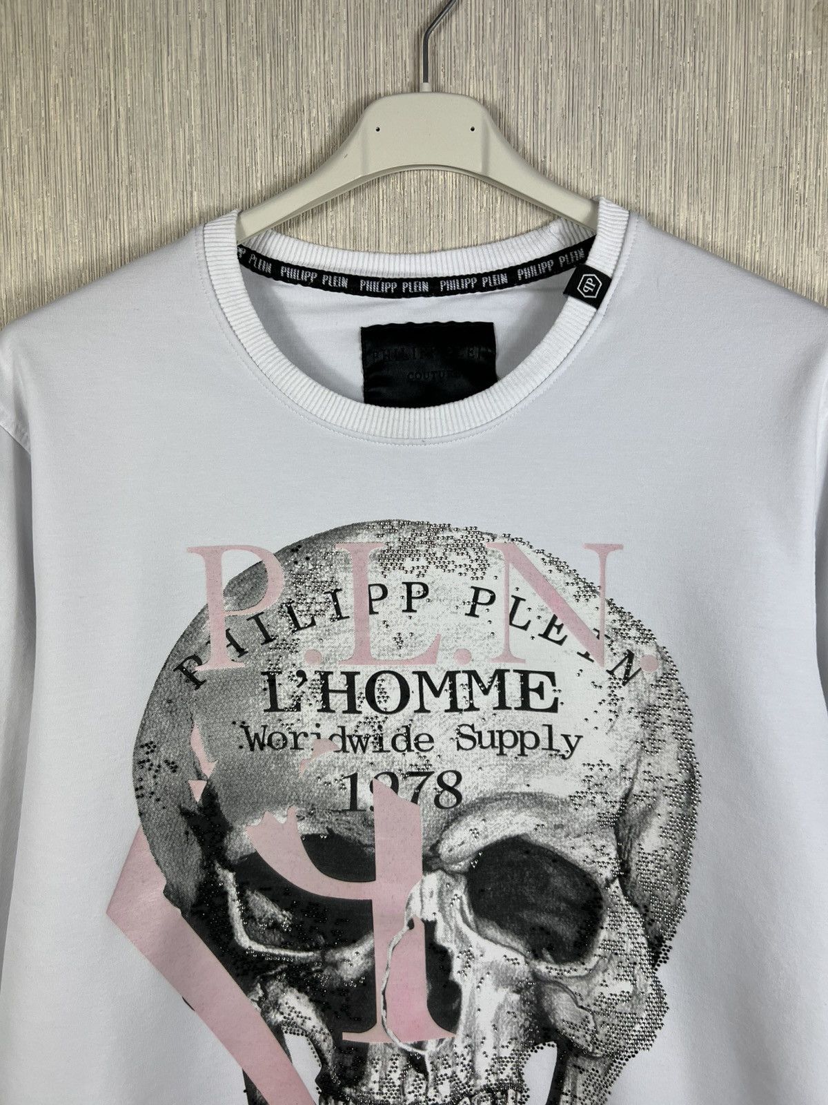 Philipp Plein Philipp Plein skull rhinestones crewneck luxury sweatshirt Size US L / EU 52-54 / 3 - 4 Thumbnail