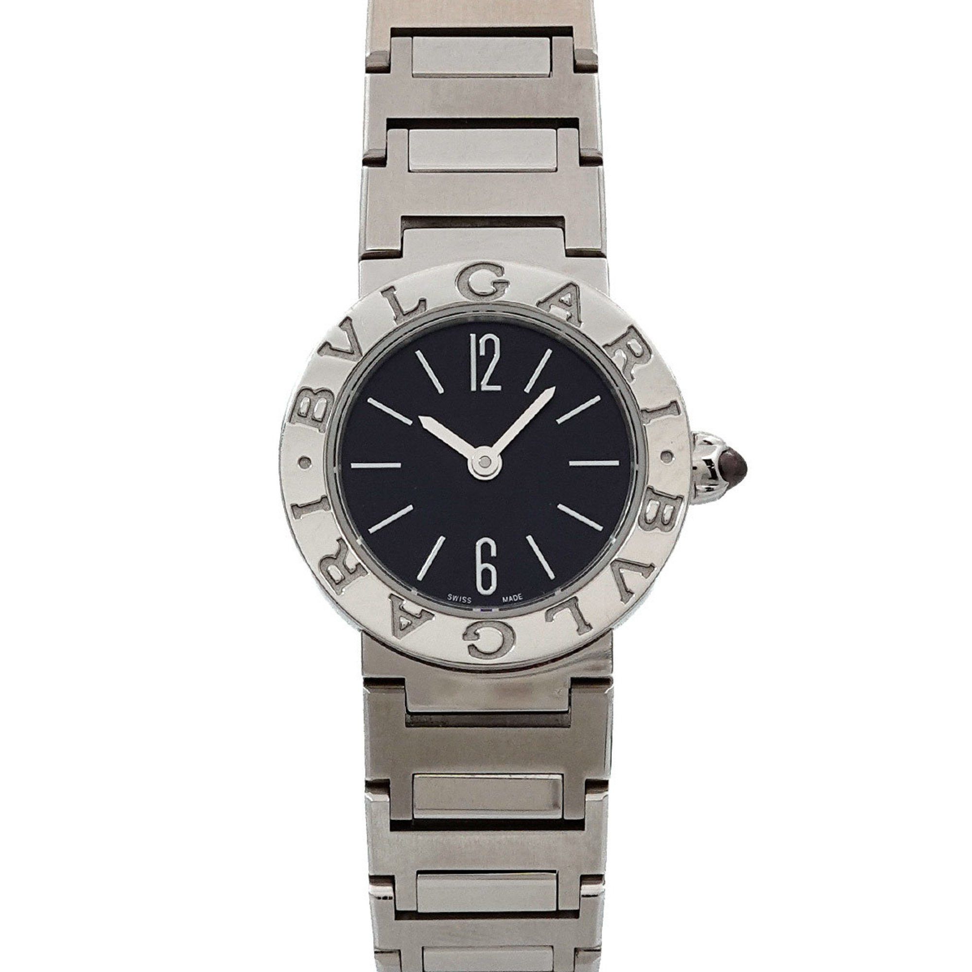 Bvlgari Bb23S Ladies Watch Black Quartz, Women's