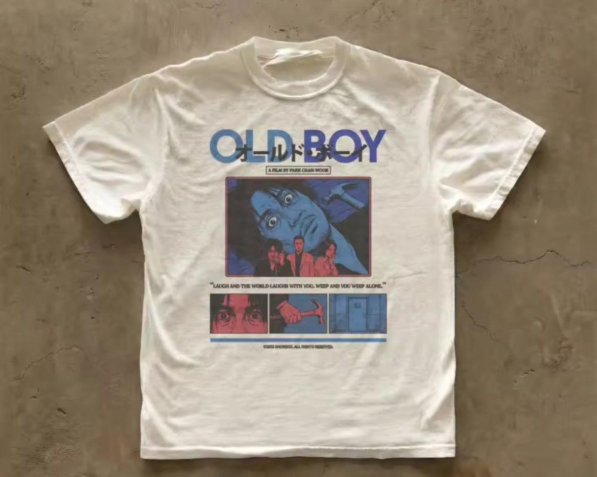 Other Street Vintage Retro Old Boy Movie Poster Graphic T-Shirt Size US XXL / EU 58 / 5 - 1 Thumbnail