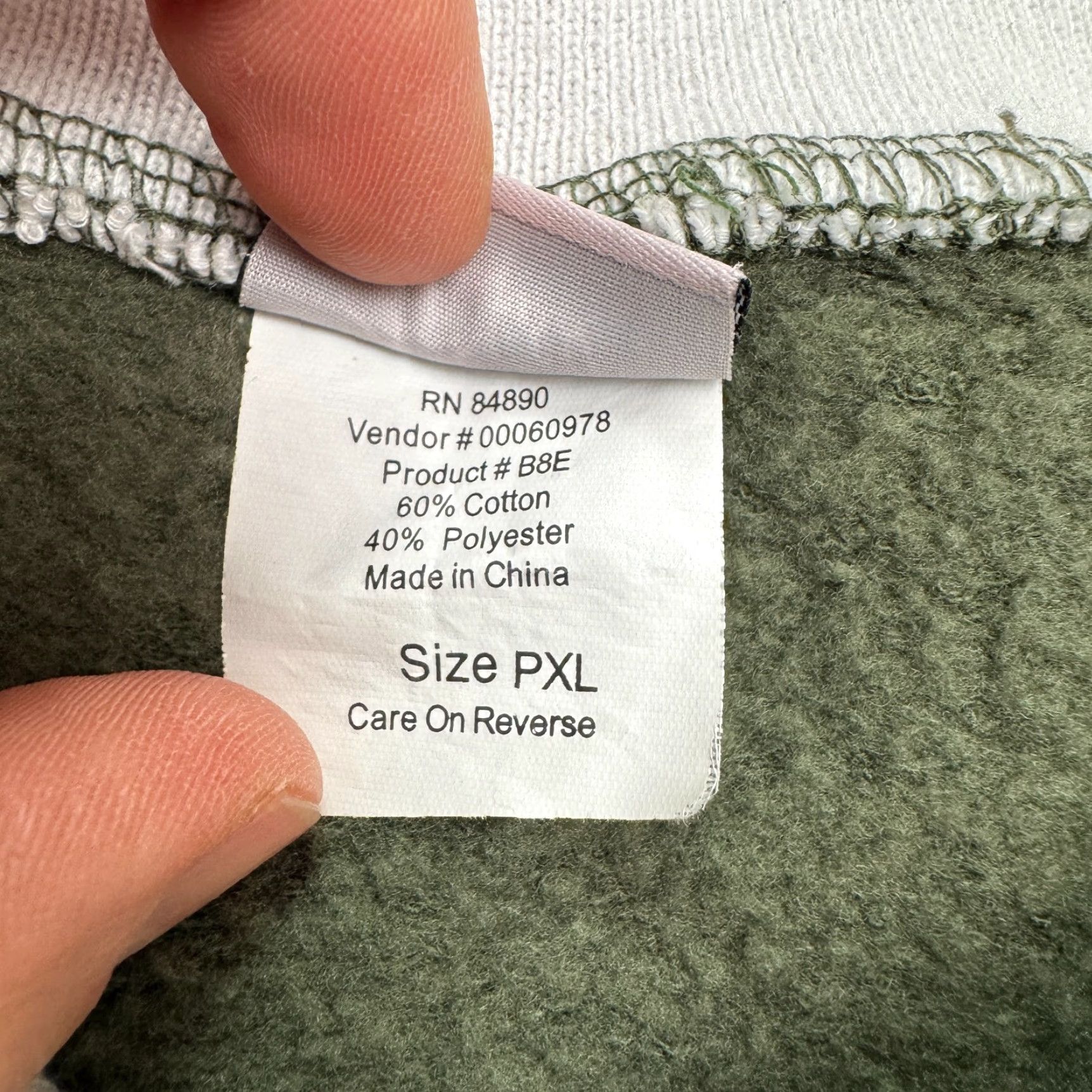 Vintage Adrian Delafield Embroidered Collared Pullover Sweatshirt Womens XL Green Pullover Sweatshirt Floral Bohemian Womens XL Green Size XL / US 12-14 / IT 48-50 - 6 Thumbnail