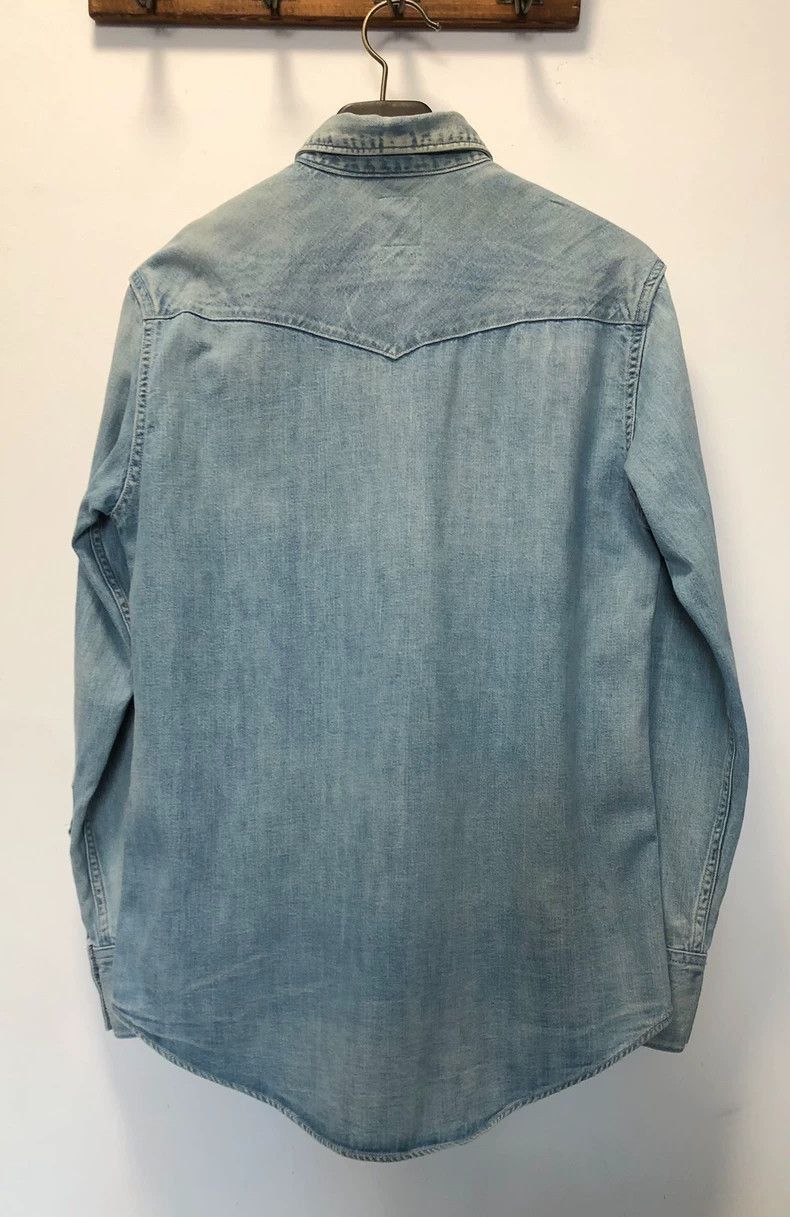 Visvim VisvimVisvim Classic Denim Shirt with Pocket-2504 Size US M / EU 48-50 / 2 - 2 Thumbnail