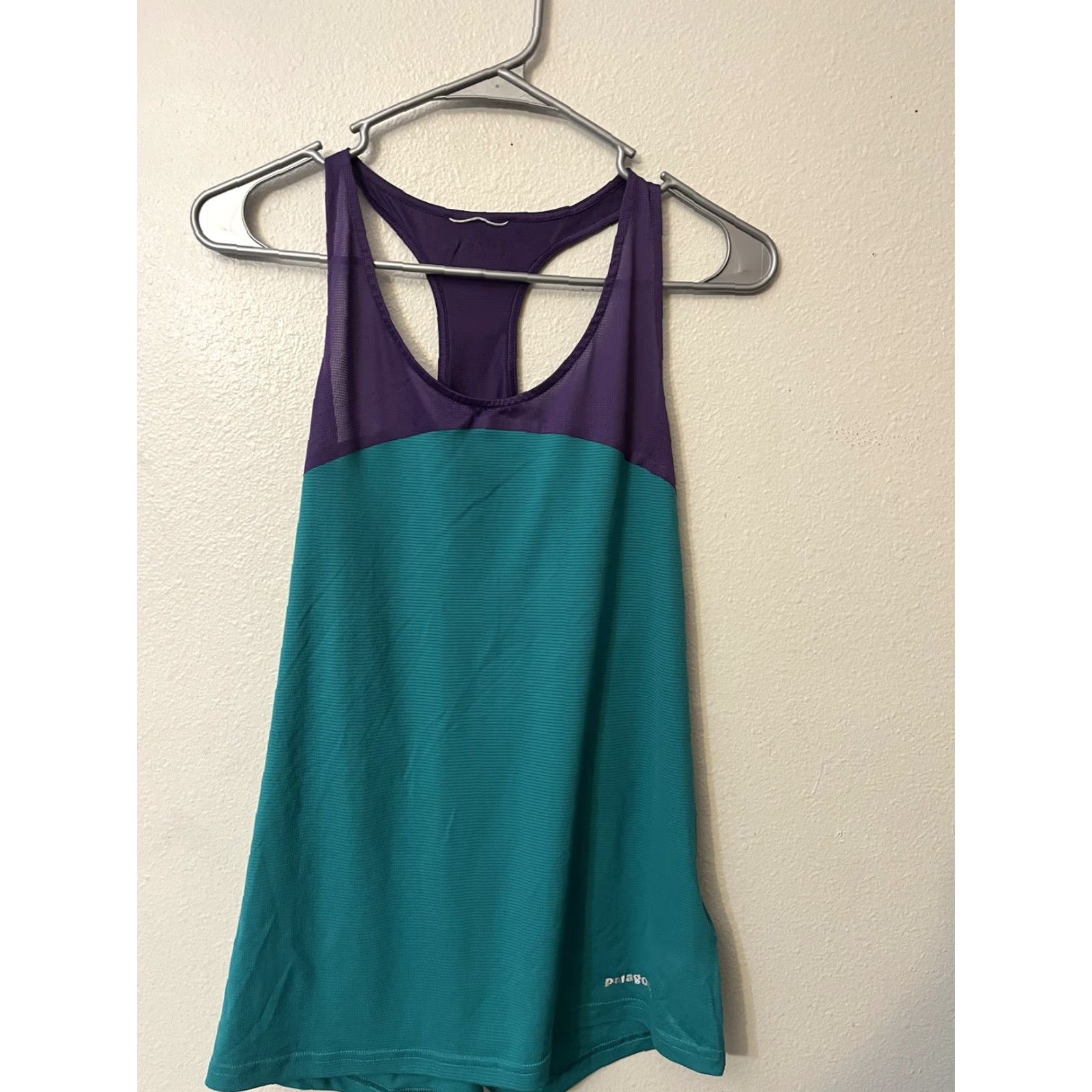 Patagonia Patagonia Windchaser Tank Top Women S Sleeveless Blue Polyester Active Run Gym Training Weight Size S / US 4 / IT 40 - 2 Thumbnail