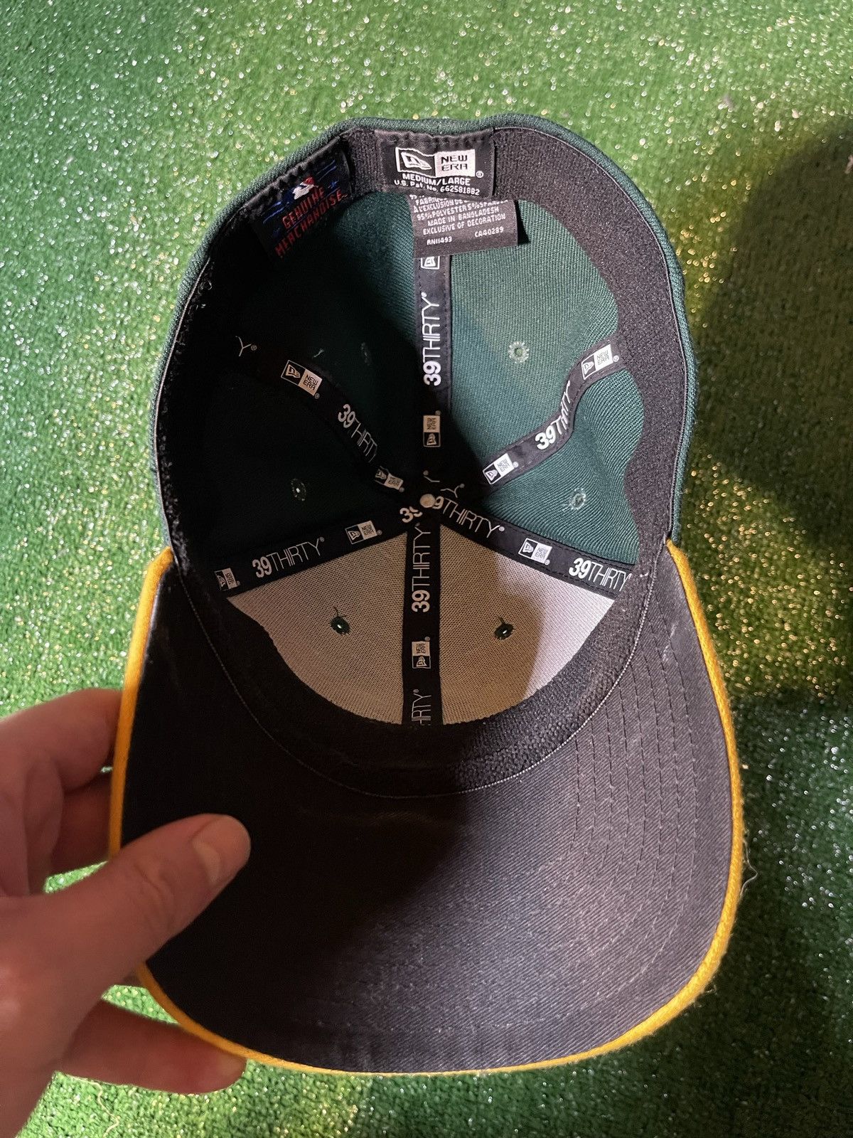 New Era Oakland Athletics Fitted Cap Size ONE SIZE - 5 Thumbnail