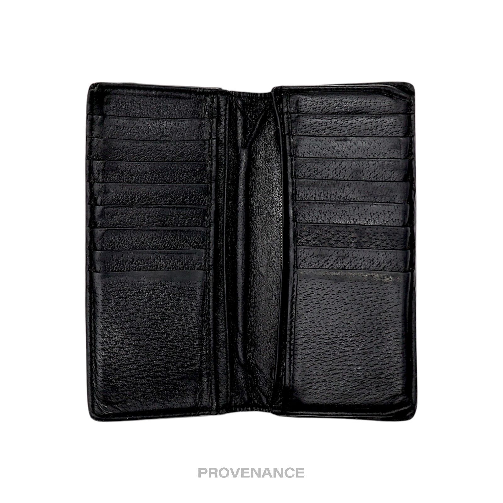Gucci 🔴 Gucci GG Marmont Long Wallet - Black Leather Size ONE SIZE - 6 Thumbnail