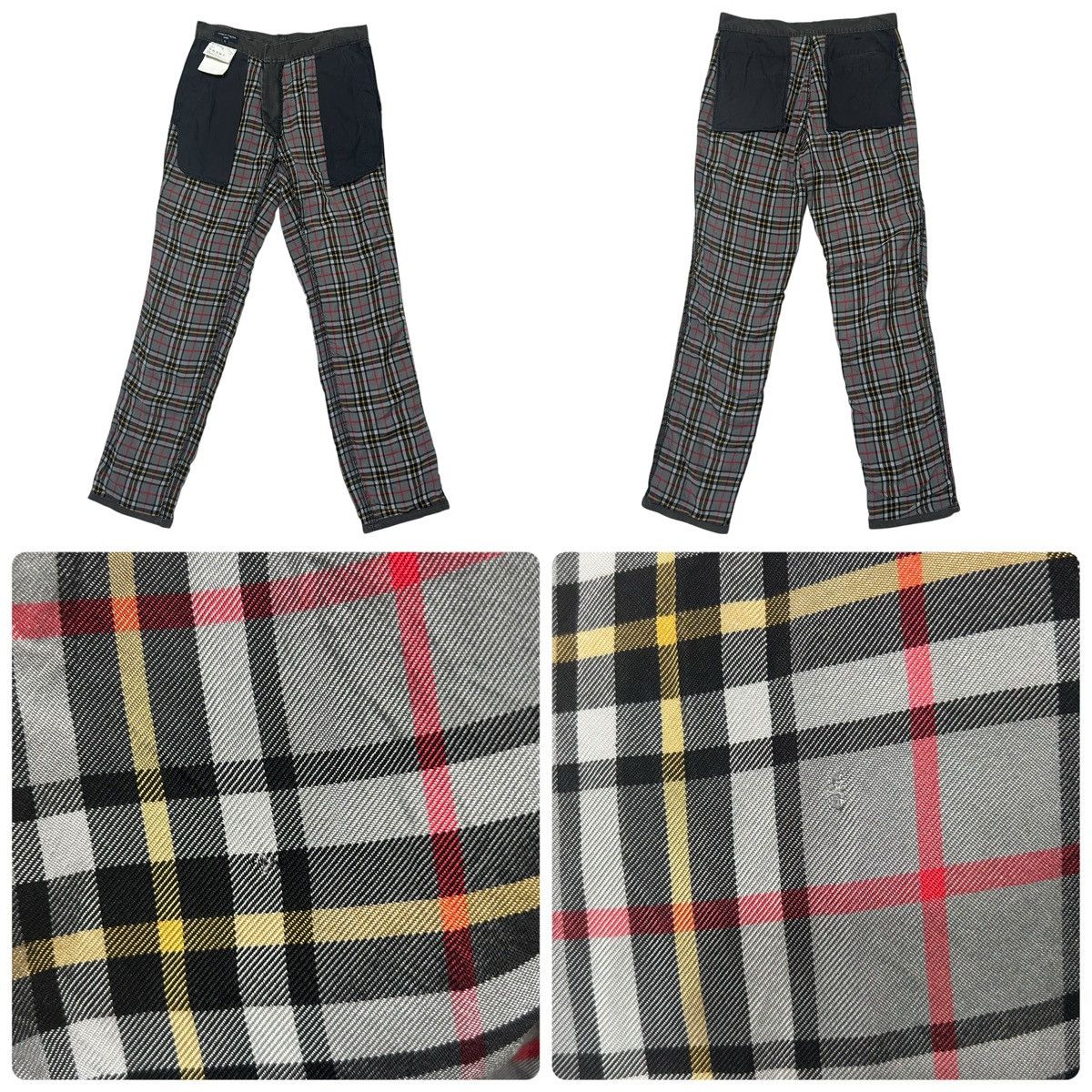 Comme des Garcons Homme 706 00s Comme Des Garcons Homme archive pants men cotton Size US 31 - 5 Thumbnail