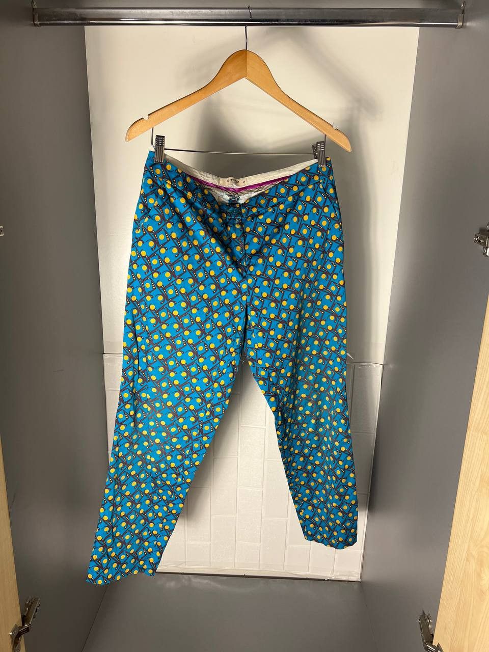 Etro VINTAGE ETRO MILANO ITALIAN DESIGNER CASUAL PANTS DELUX Size 30" / US 8 / IT 44 - 3 Thumbnail