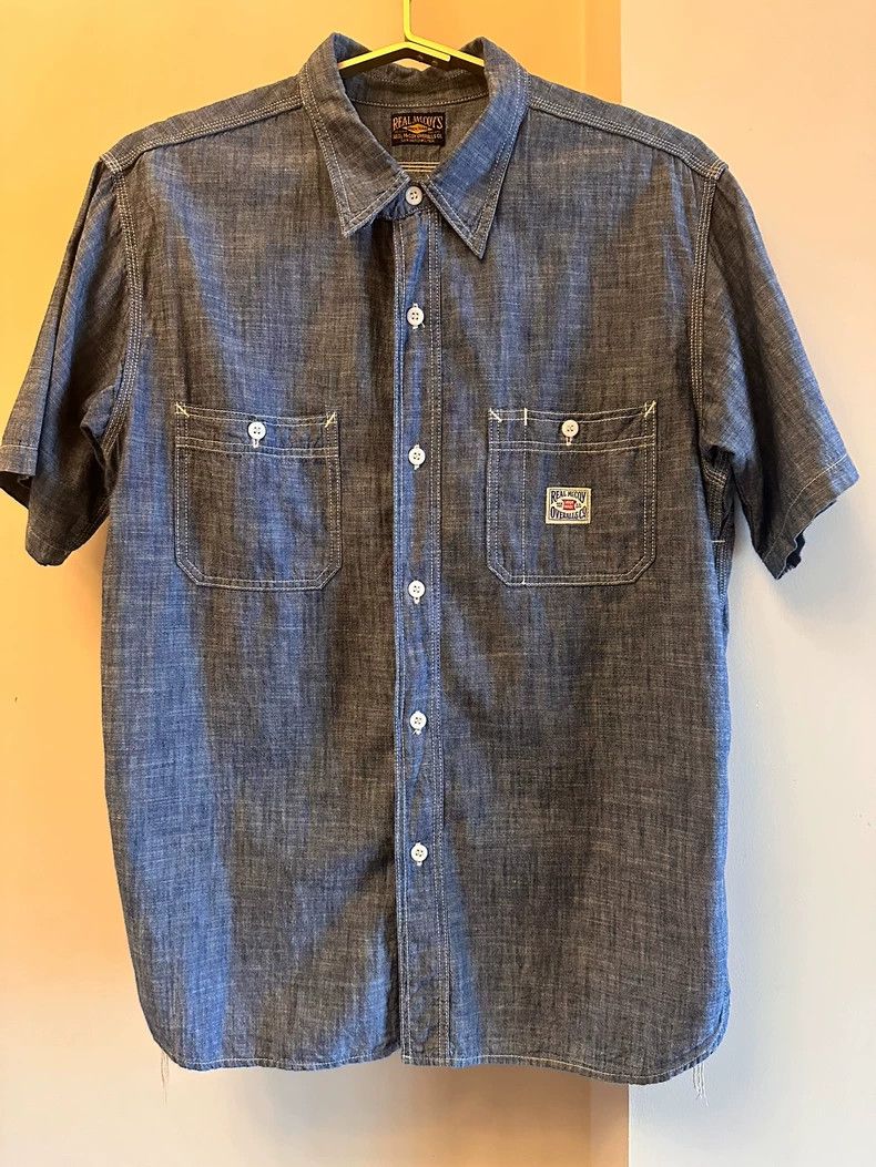 The Real McCoy's The Real McCoys Short-Sleeve Lightweight Shirt Size US L / EU 52-54 / 3 - 3 Thumbnail