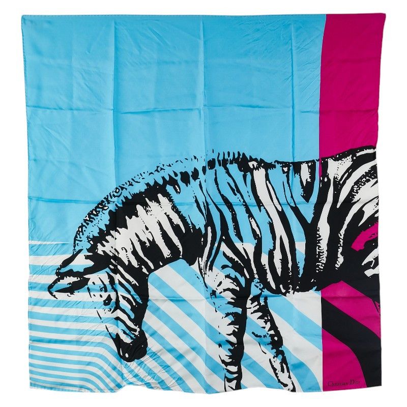 Dior Dior Dior Shimauma Silk Scarf Others Scarf DUTY FREE for USA Size ONE SIZE - 1 Thumbnail