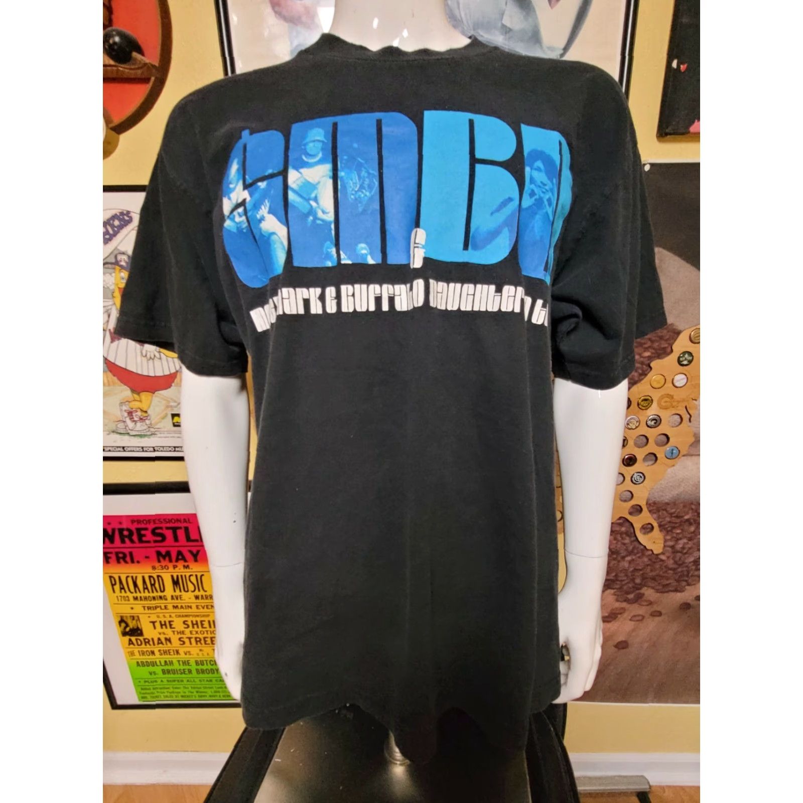 Levi's VTG 90s Money Mark buffalo Daughter Levi's Tour Concert T Shirt Large Black Levi's Graphic Tee Mens Band Rock 90s 00s Vintage: No Size US L / EU 52-54 / 3 - 4 Thumbnail